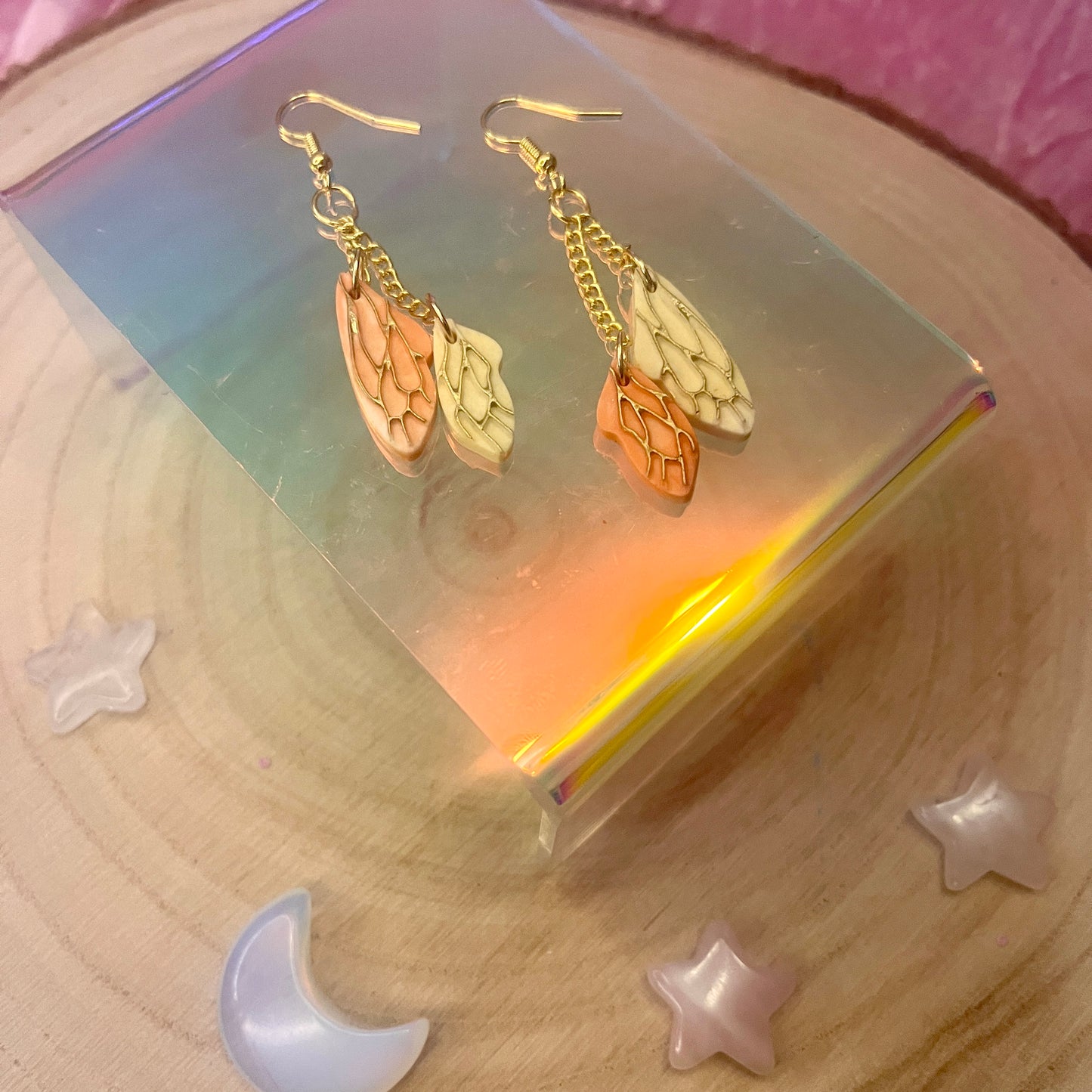 Small Fairy Wing earrings
