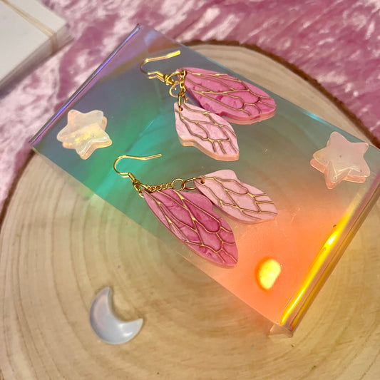 Large Fairy Wing earrings