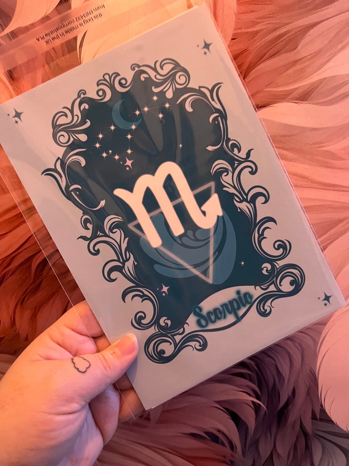 Zodiac Print - Scorpio Water Elemental Art Print ~ October 24th - November 21st