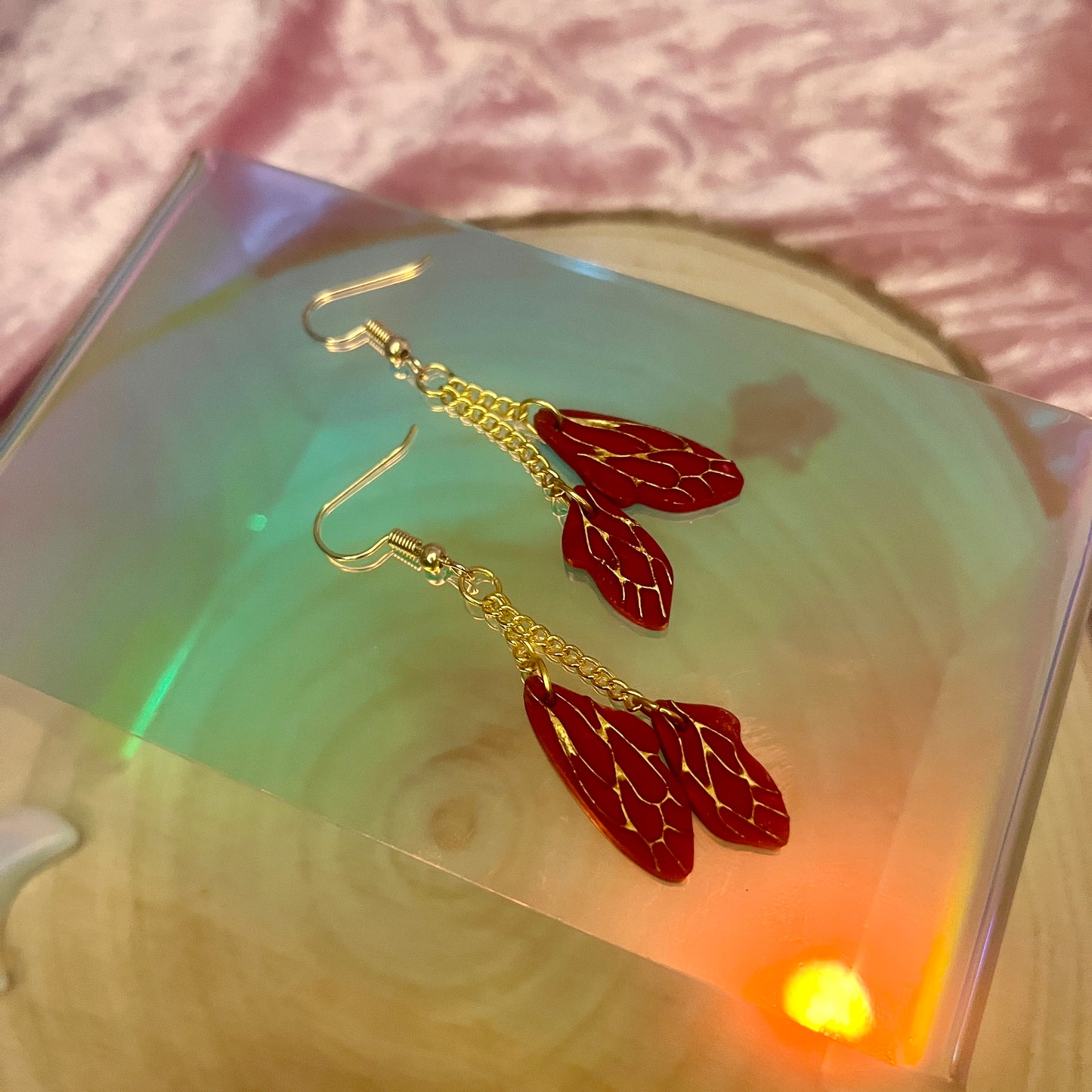Small Fairy Wing earrings