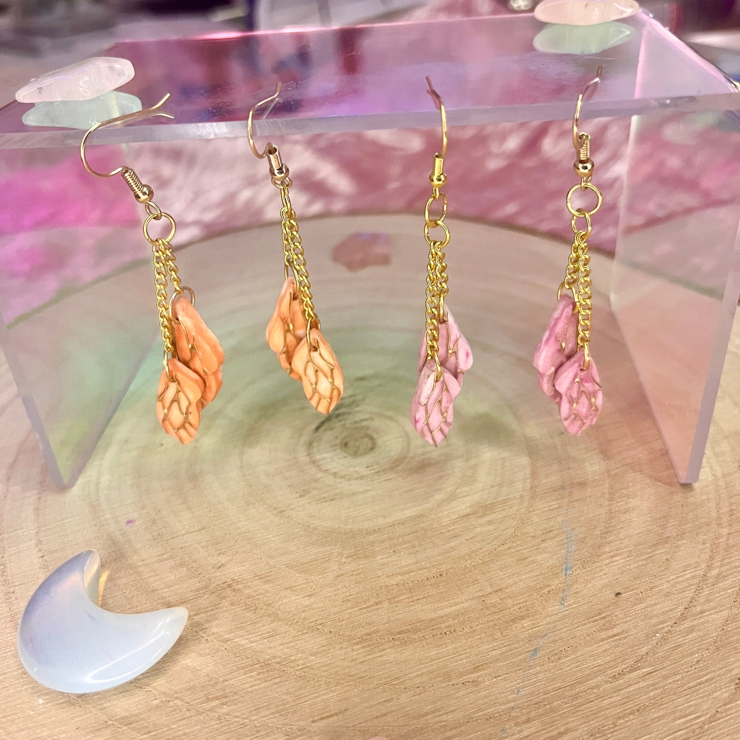 Small Fairy Wing earrings