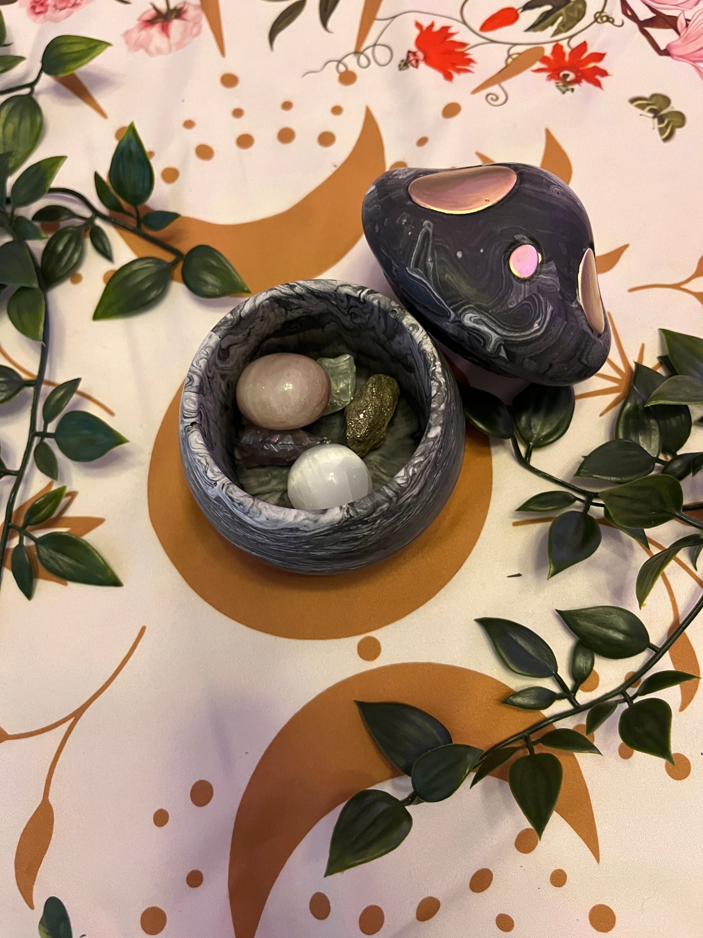Charcoal Collection - Mushroom Jars