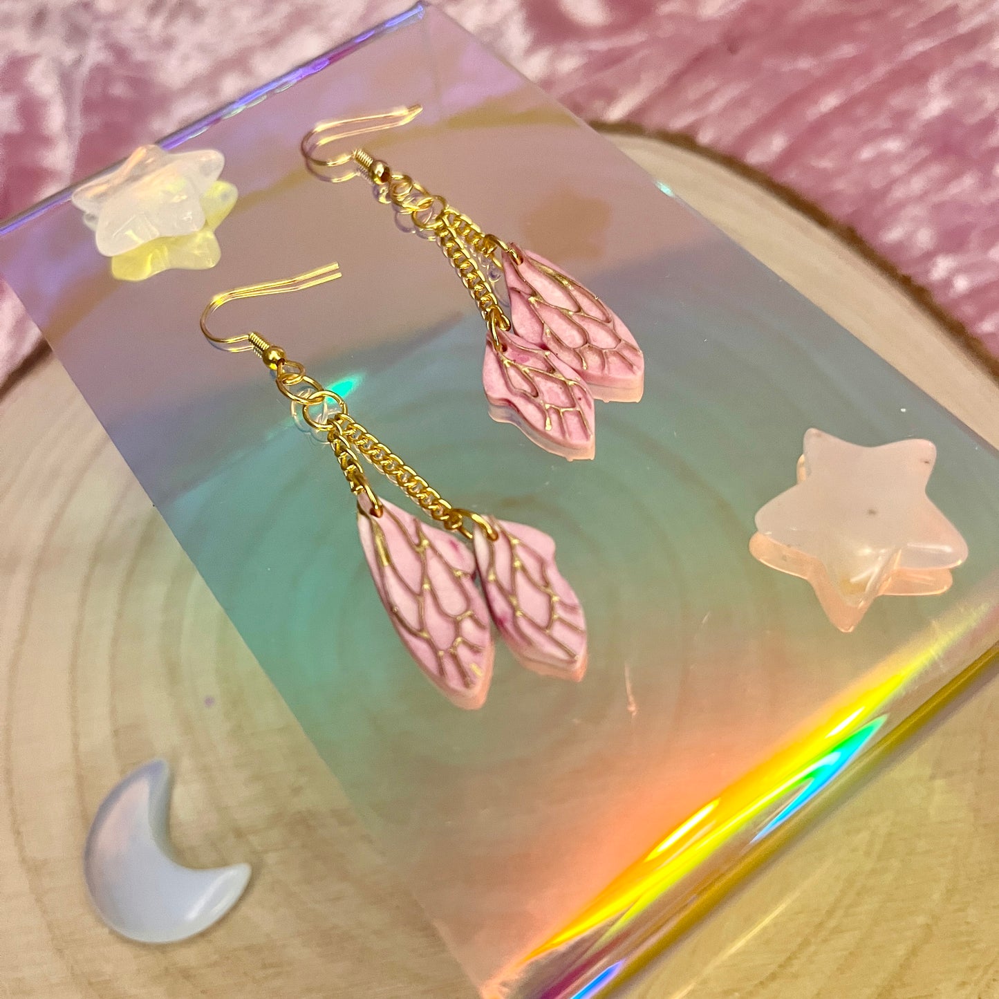 Small Fairy Wing earrings