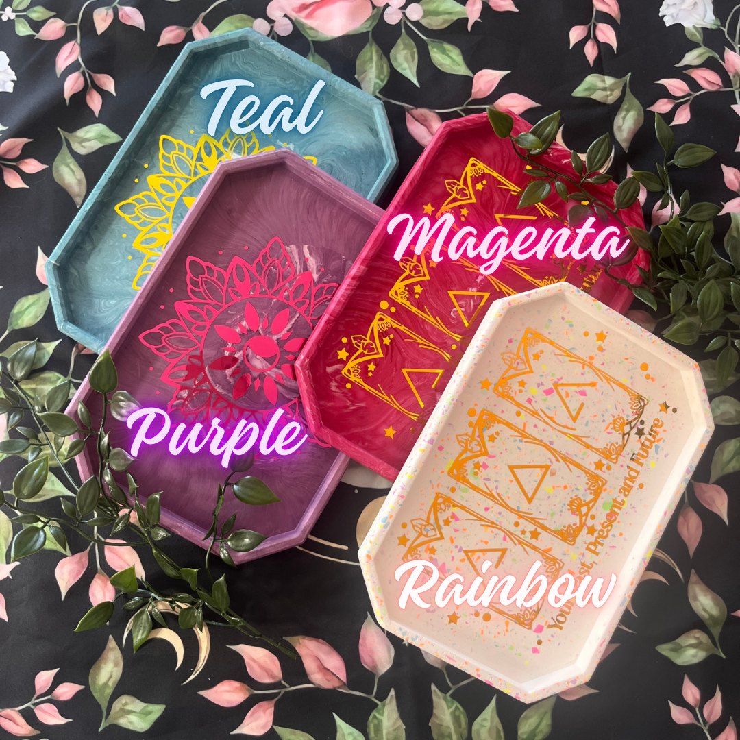 Tarot Design Tray - Past, Present and Future