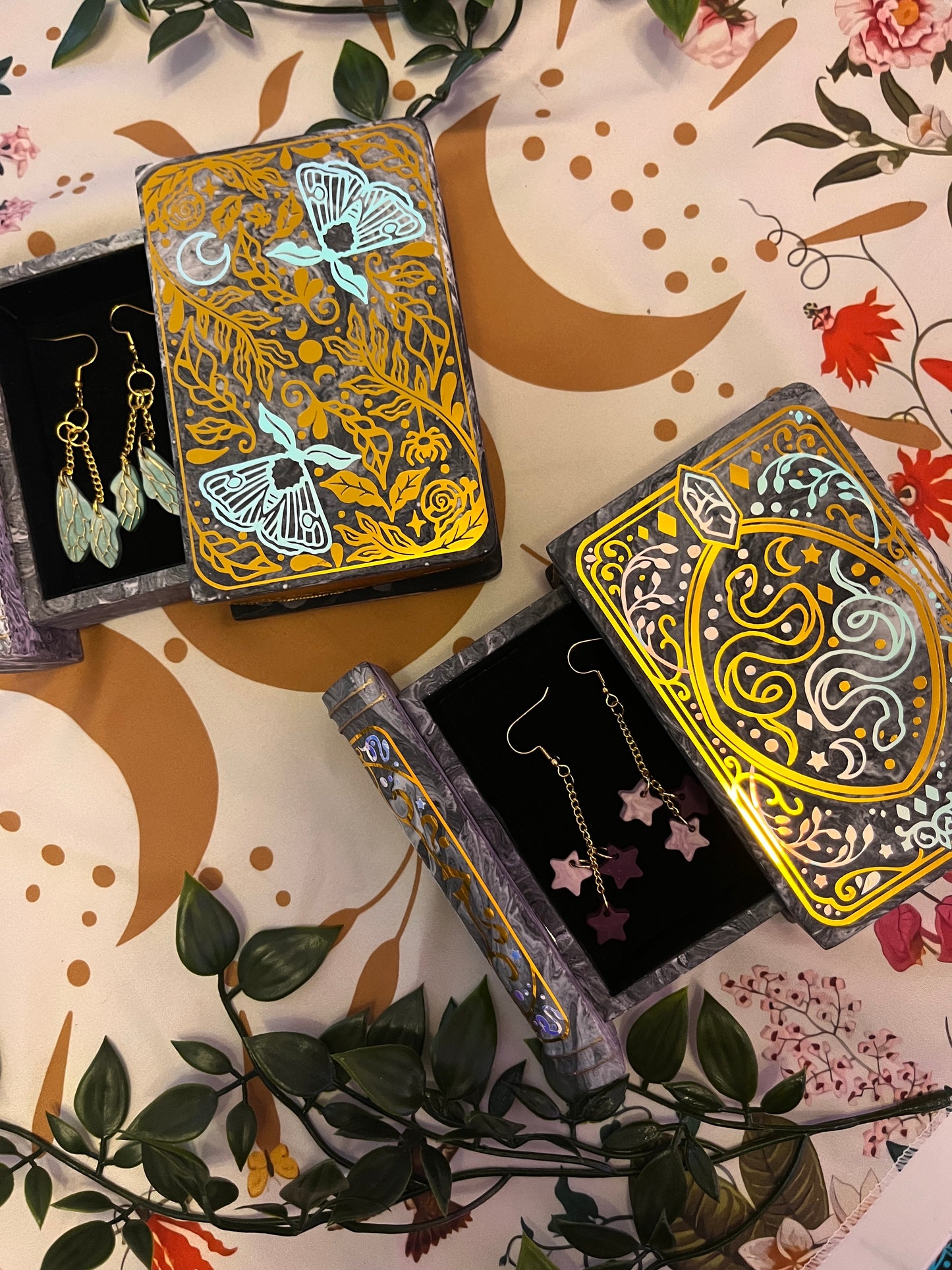 Astrology Book Jewellery Box - The study of Horoscopes and Star Signs