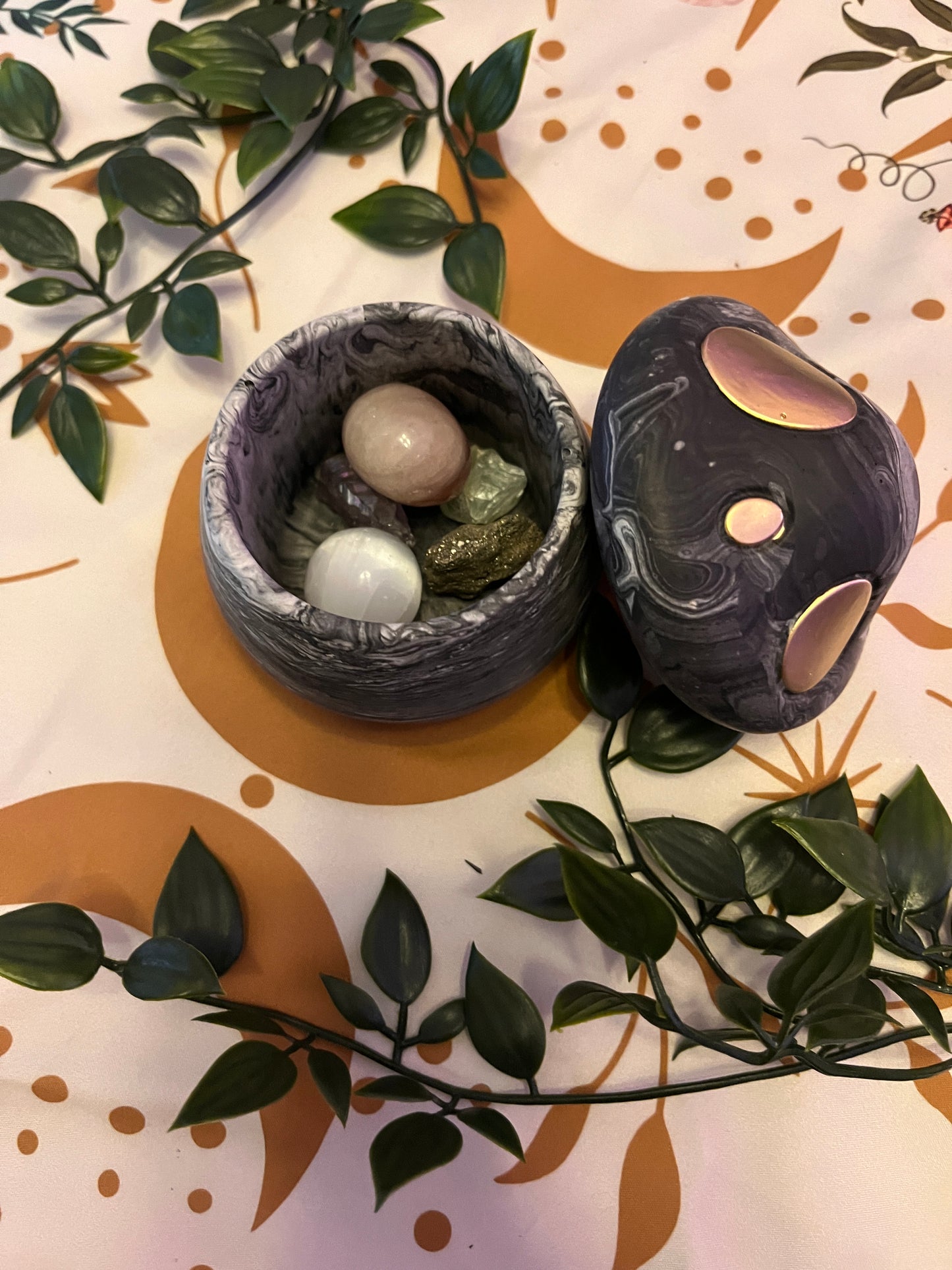 Charcoal Collection - Mushroom Jars