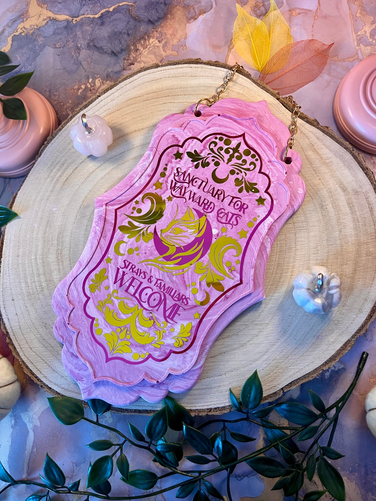 Cat Sanctuary Design Wall Hanging