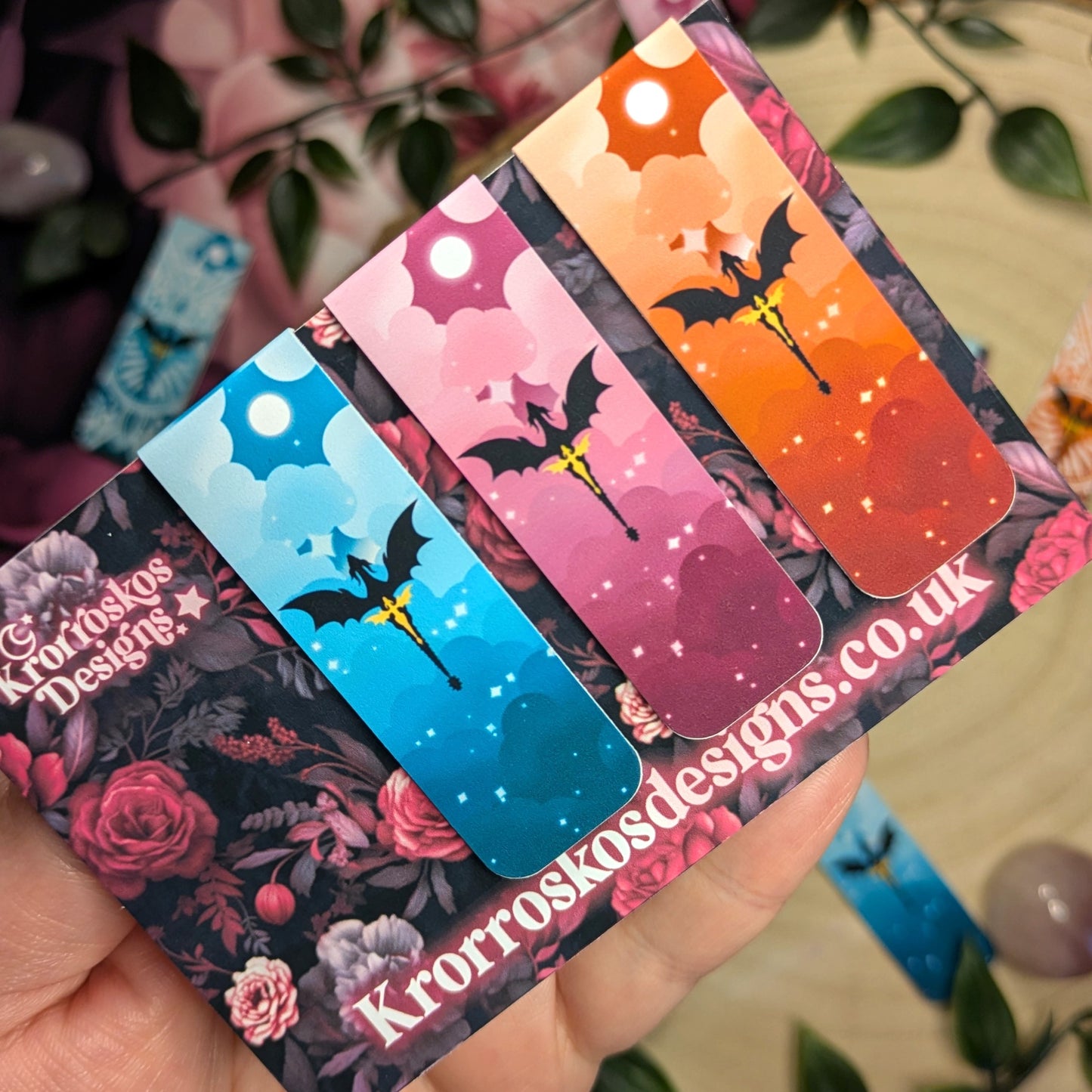 Shade and Shine Dragon Design Magnetic Bookmarks - DRACOLOGY Collection