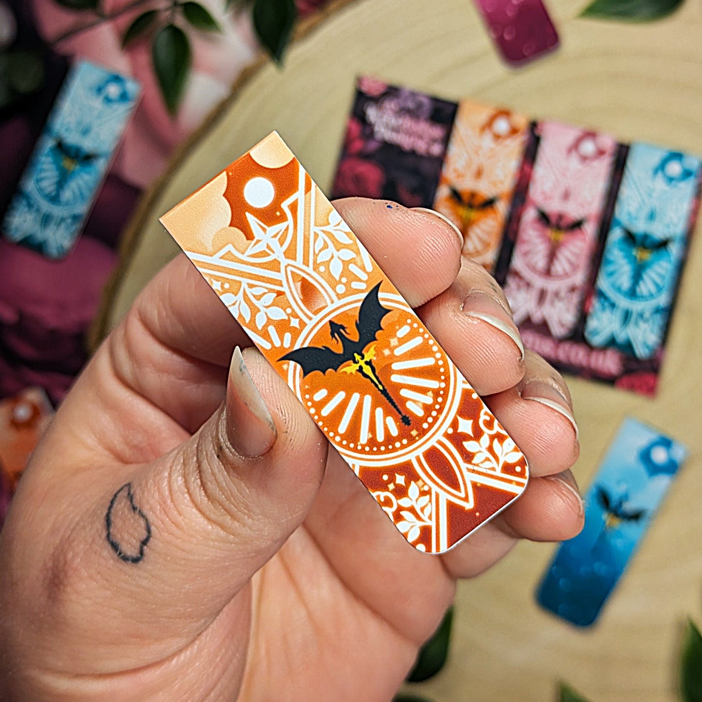 Shade and Shine Dragon Design Magnetic Bookmarks - DRACOLOGY Collection