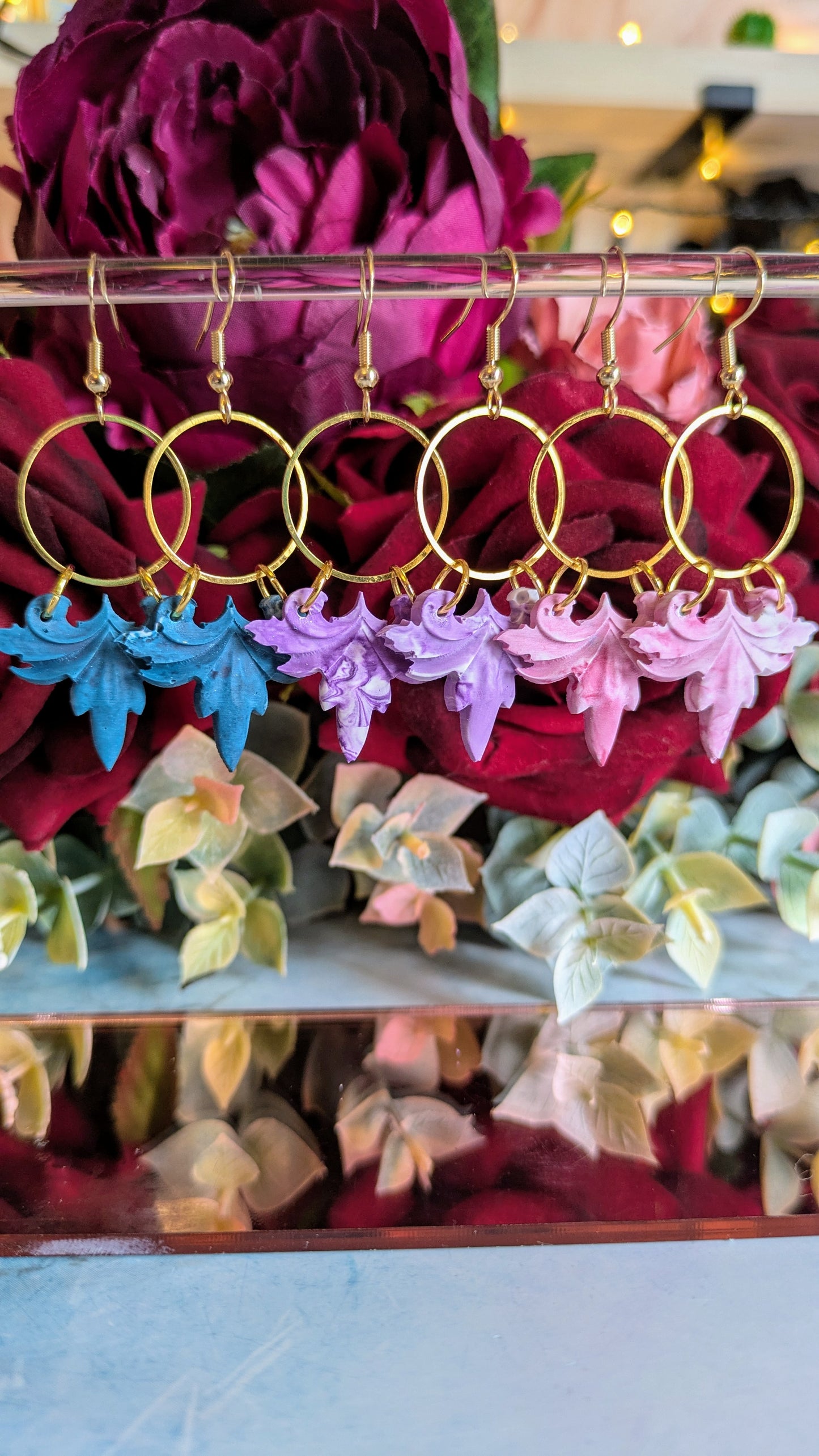 Baroque Dangle Earrings - Anthesis Collection