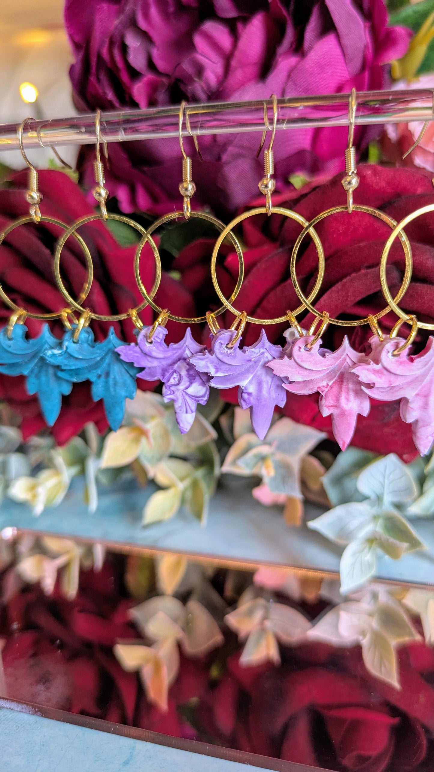 Baroque Dangle Earrings - Anthesis Collection