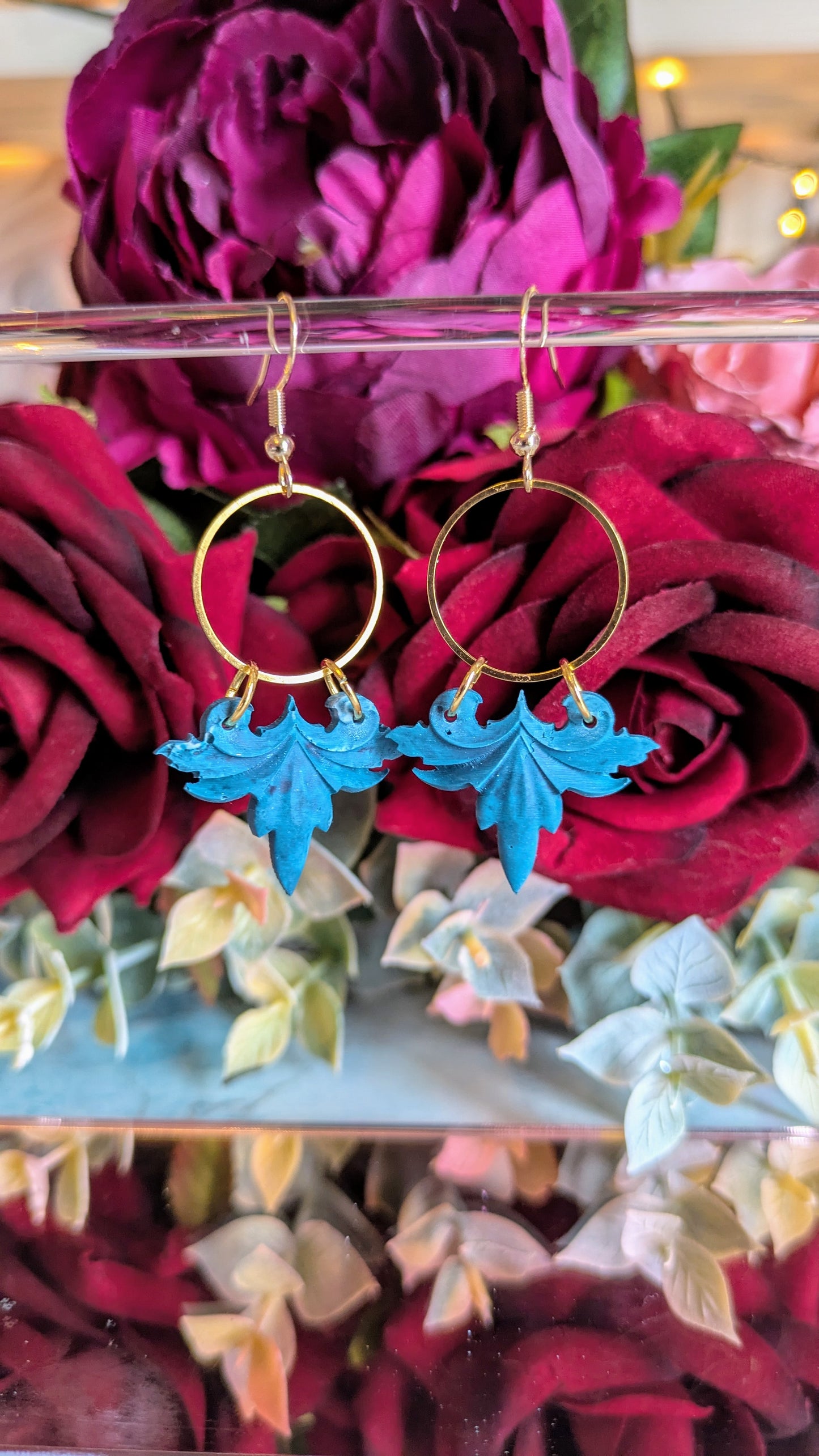 Baroque Dangle Earrings - Anthesis Collection