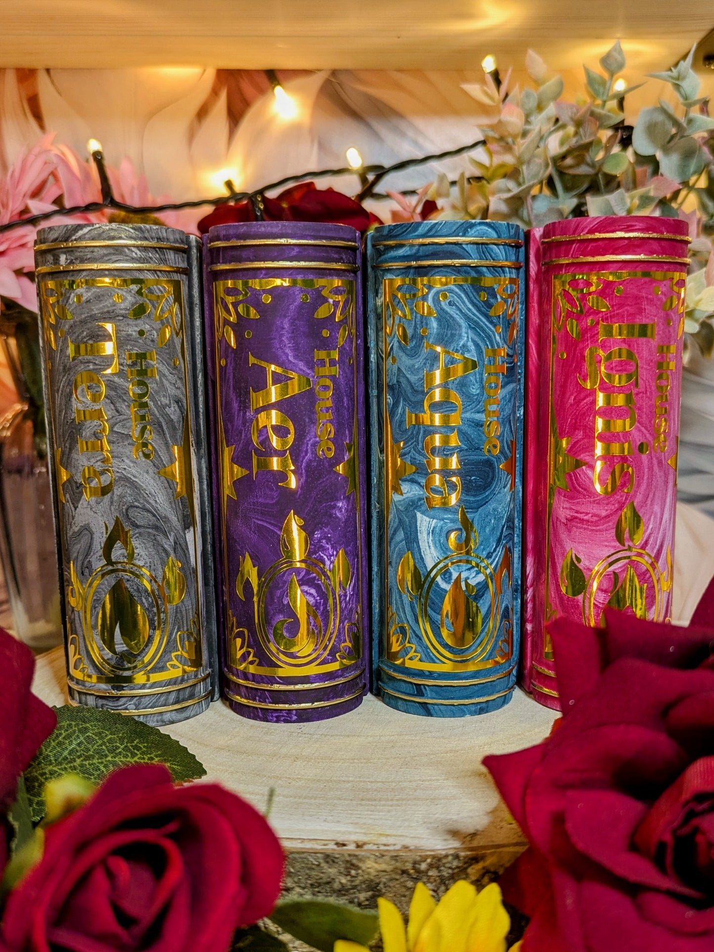 House Ignis Book Trinket Box - Officially Licensed Zodiac Academy