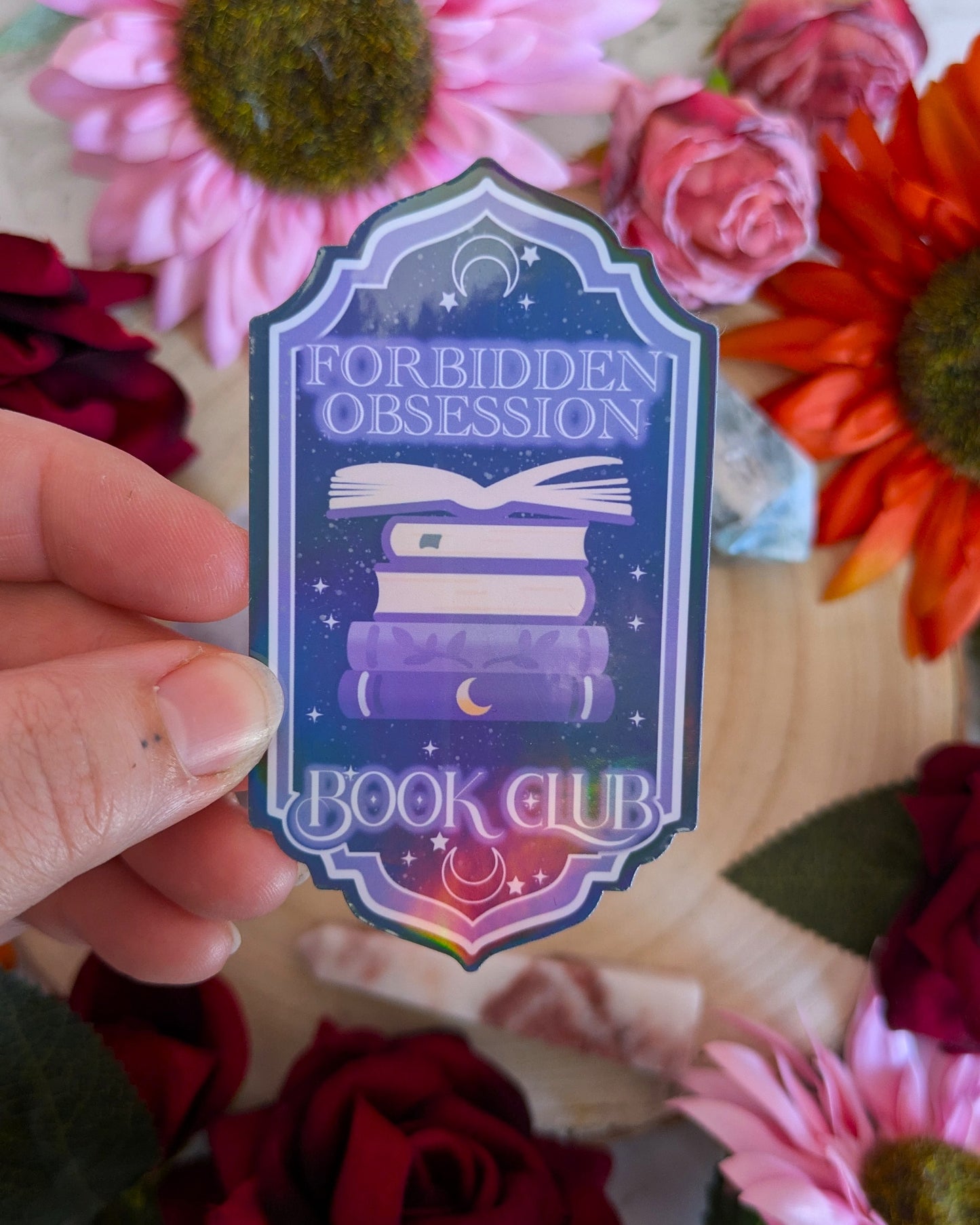 Book Club Die Cut Stickers - What's your favourite Trope