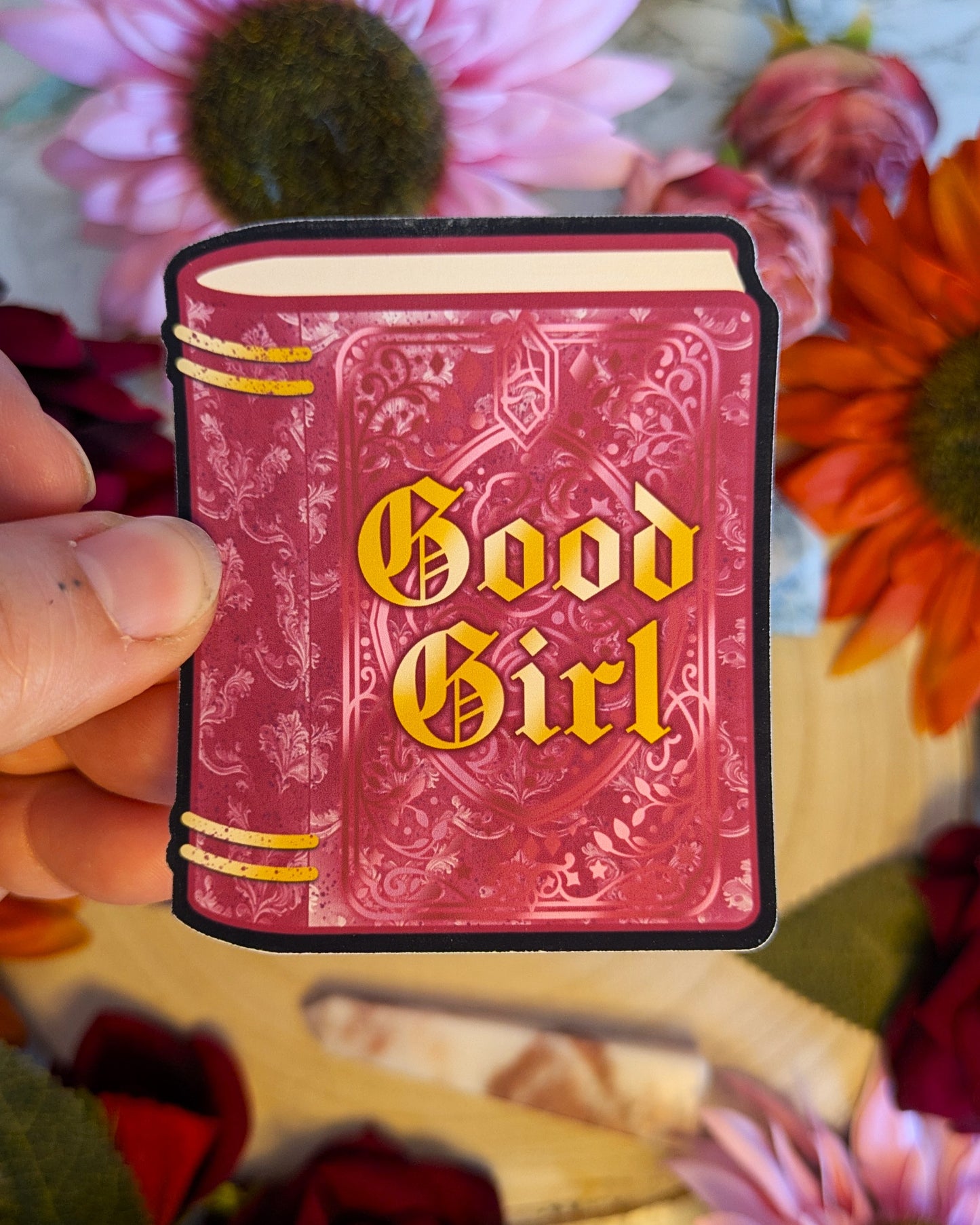 Book Trope Die Cut Stickers