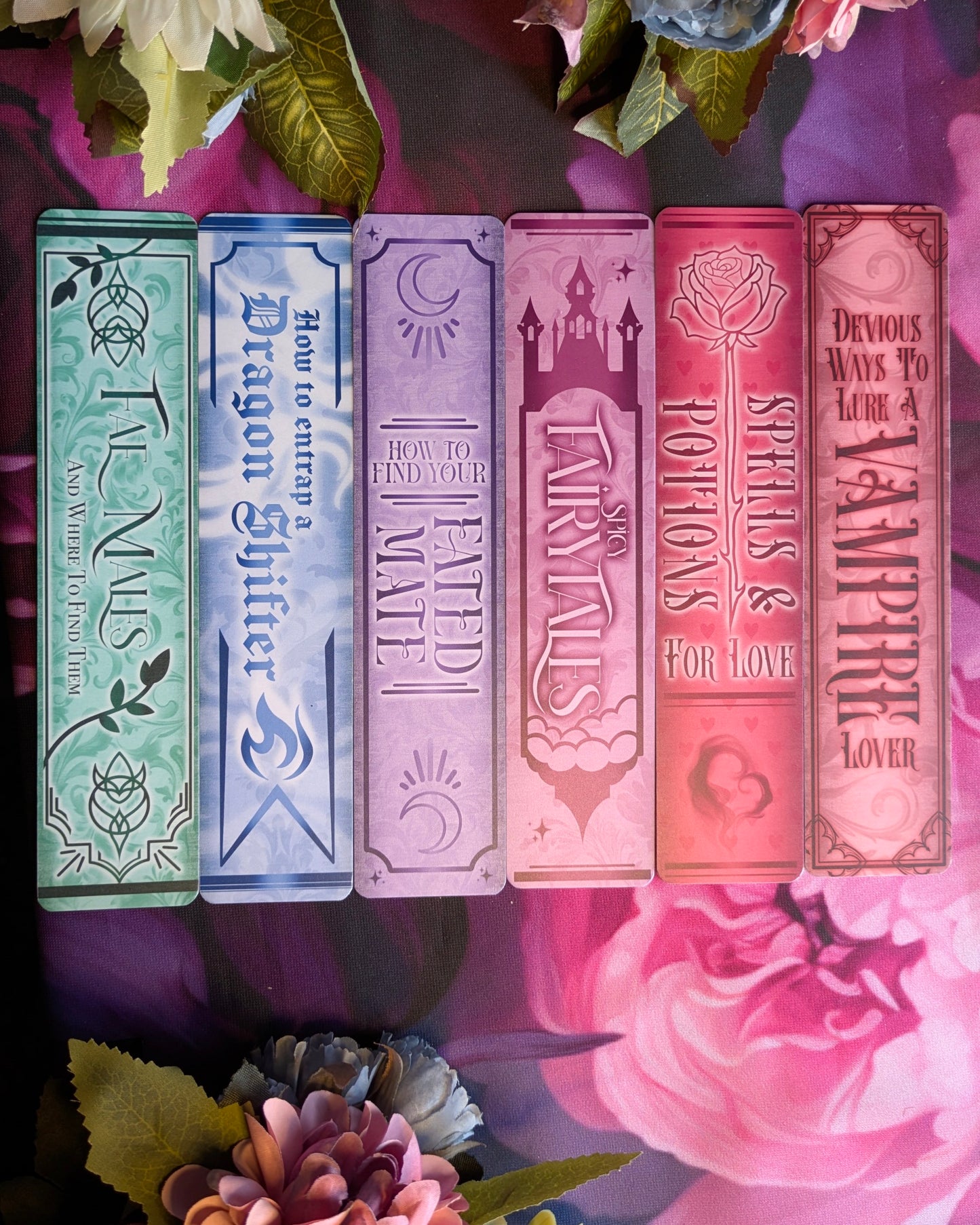 Spicy Fairytales - Book Spine Bookmark