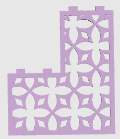 The Floral Two Tier Vertical