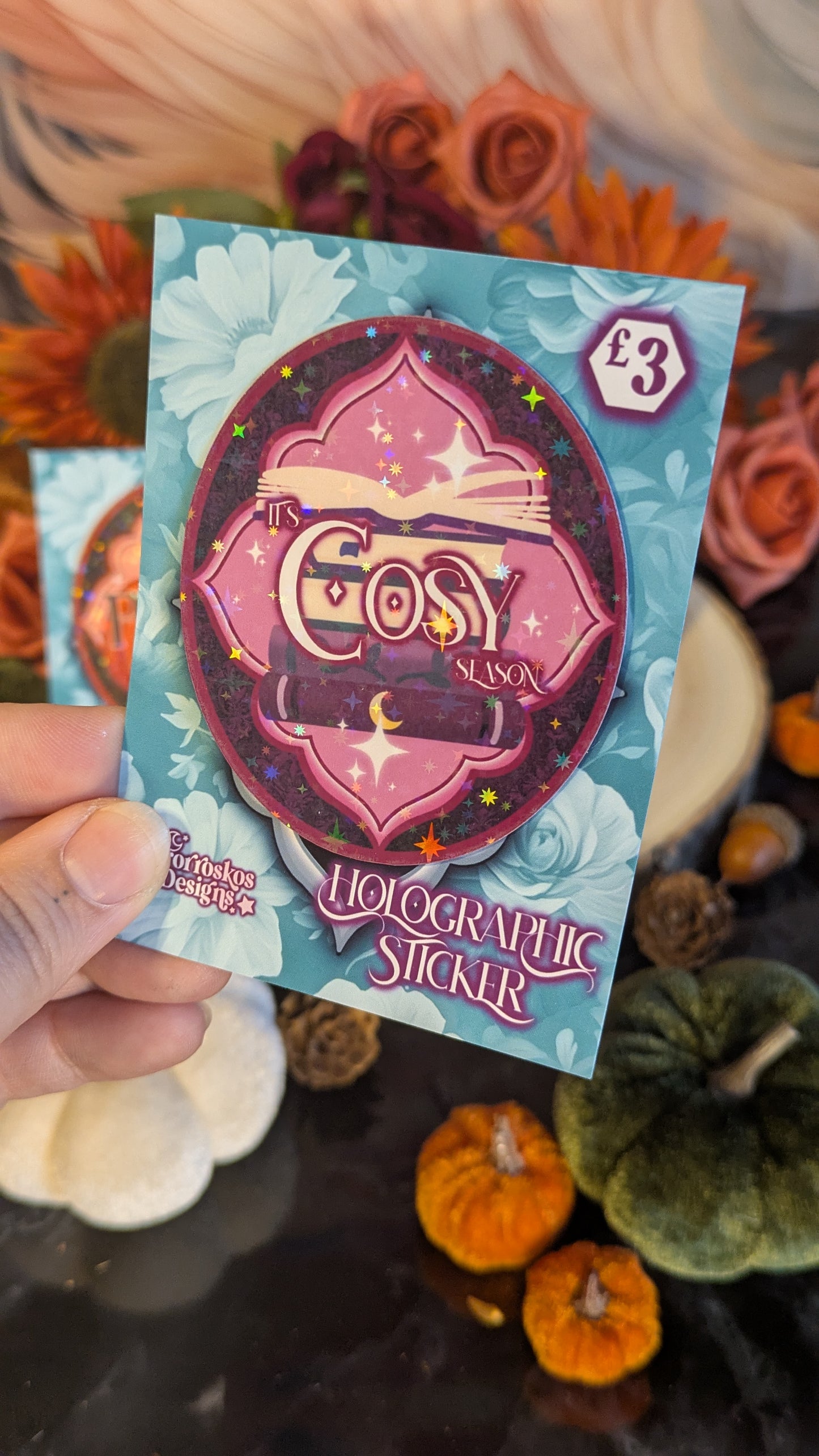 Halloween Holographic Sticker