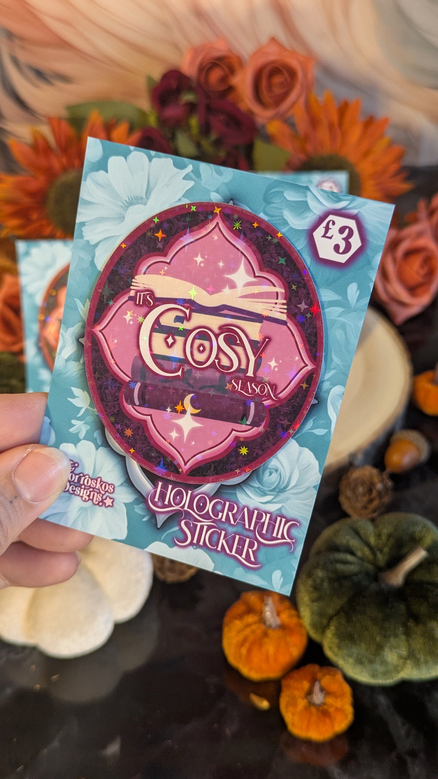 Halloween Holographic Sticker