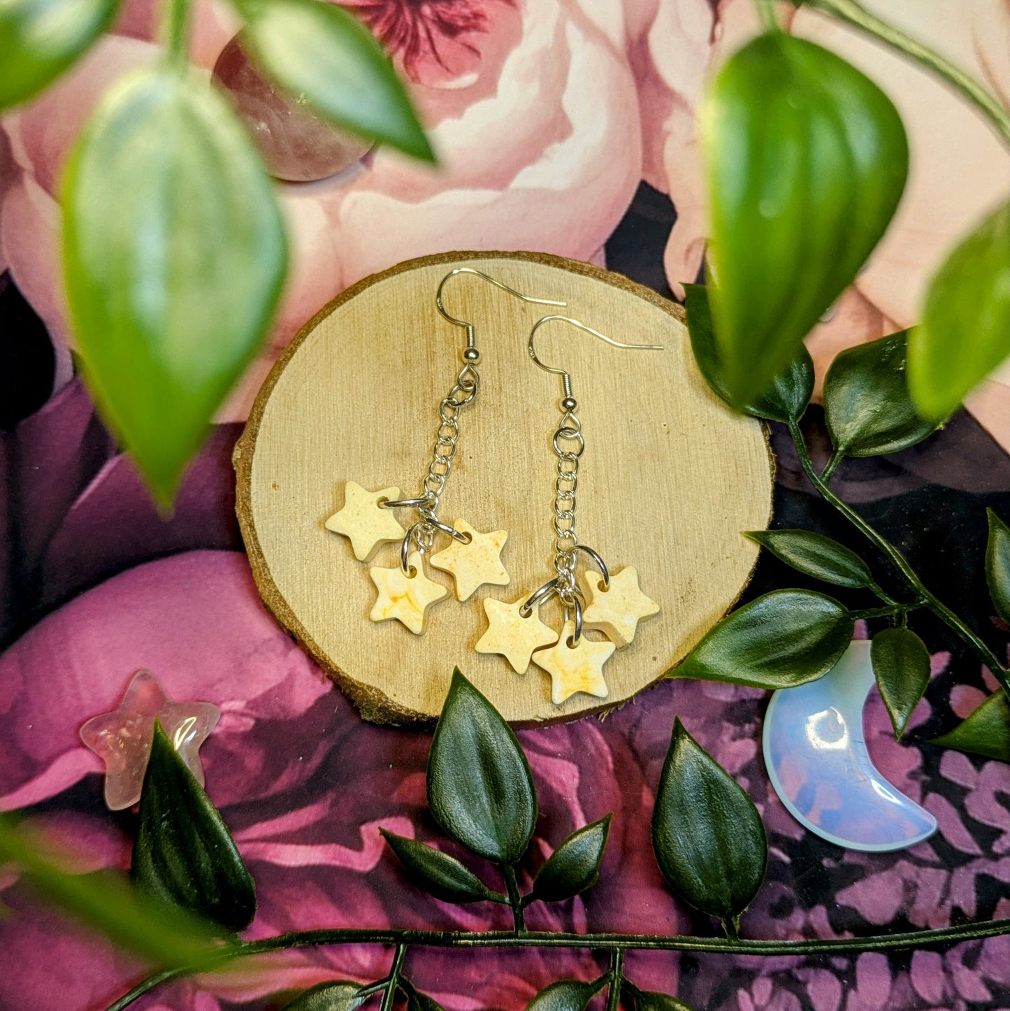 Small Star Cluster earrings