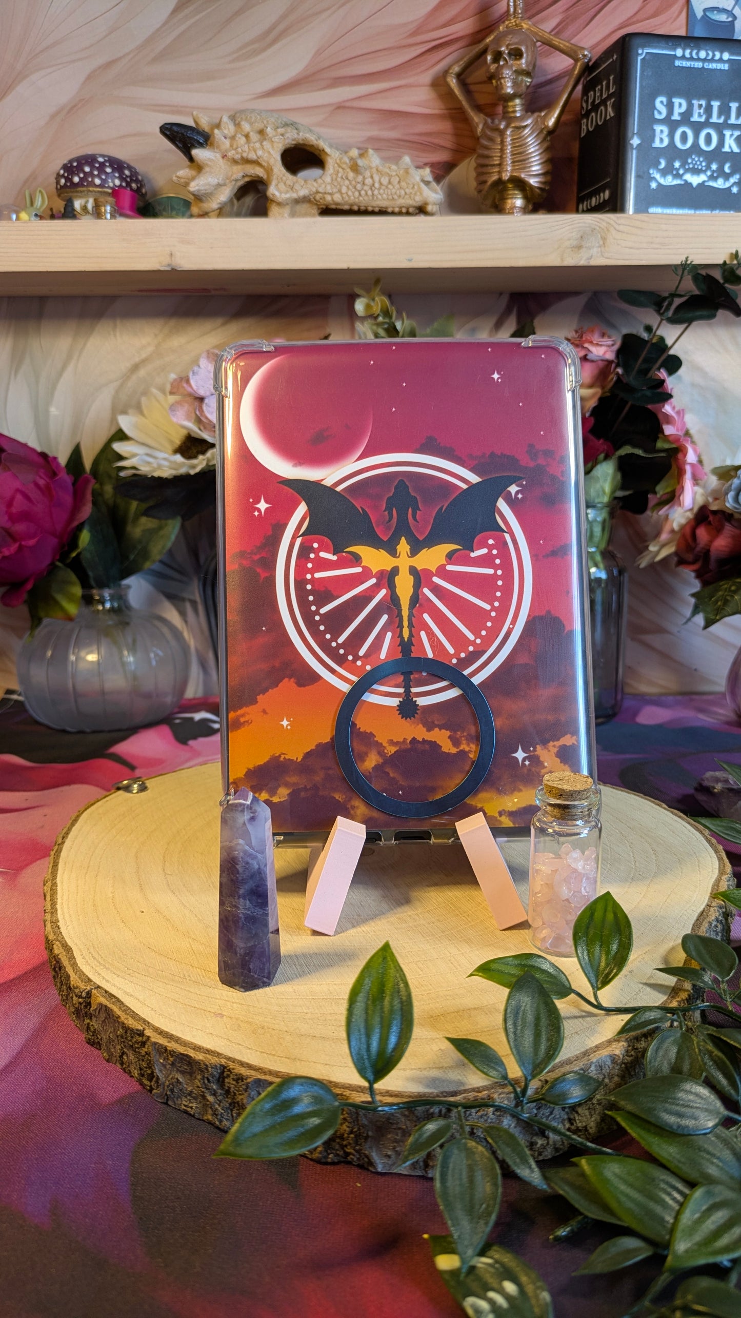 Dragons Sunset & Sunrise E-reader case insert