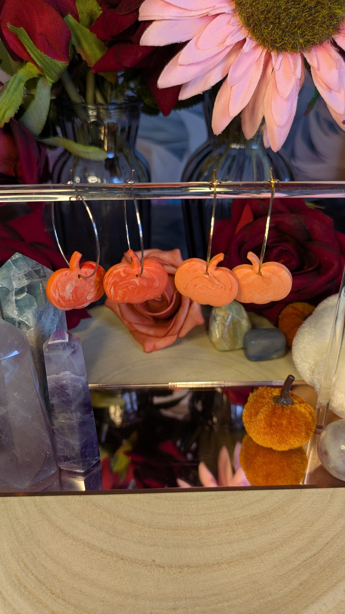 Pumpkin Earrings