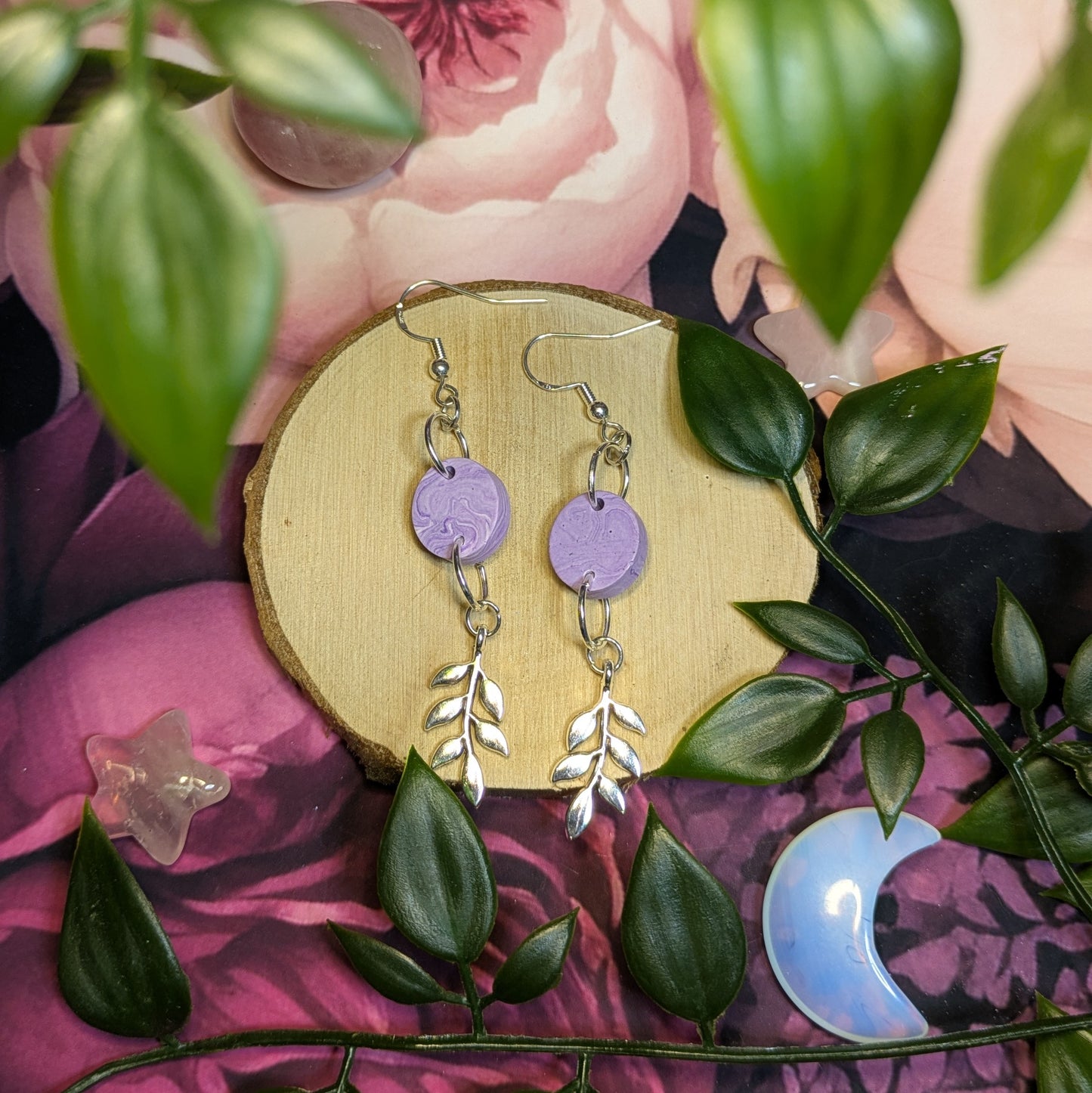 Leaf drop Earrings