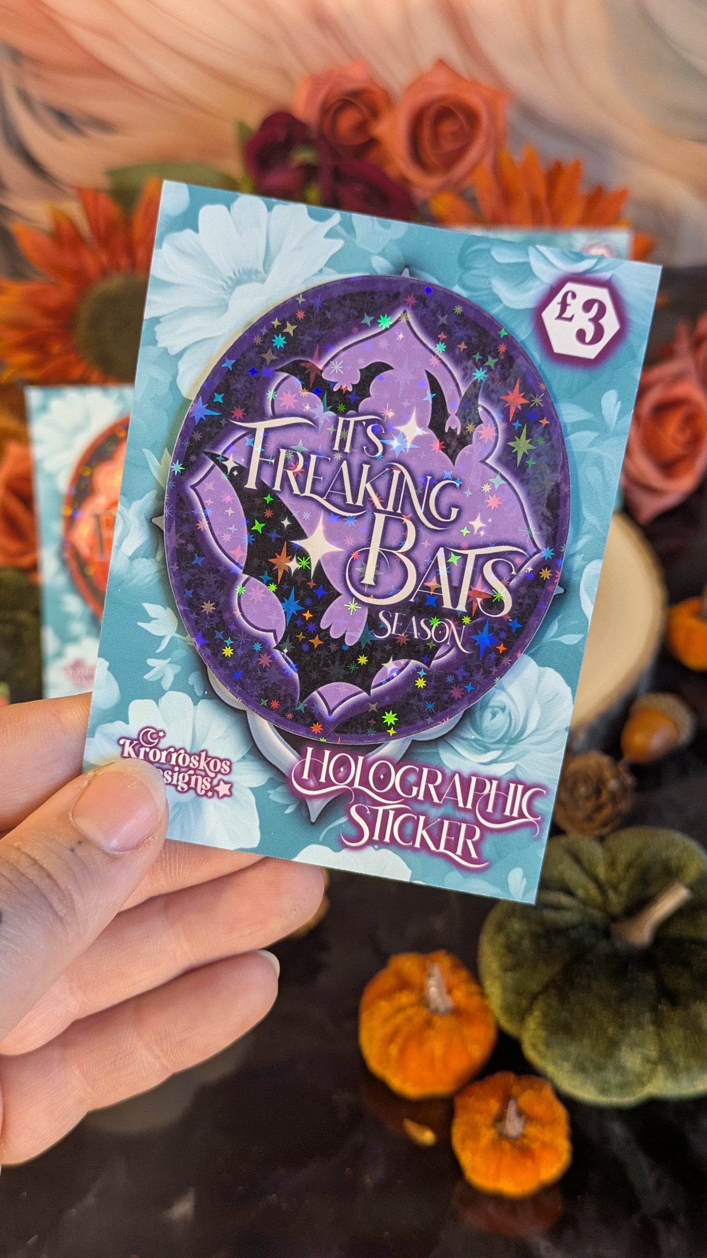 Halloween Holographic Sticker