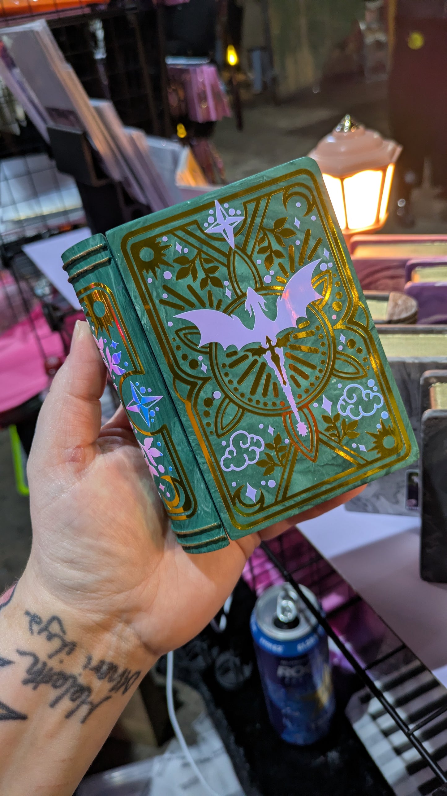 Dracology Book Trinket Box