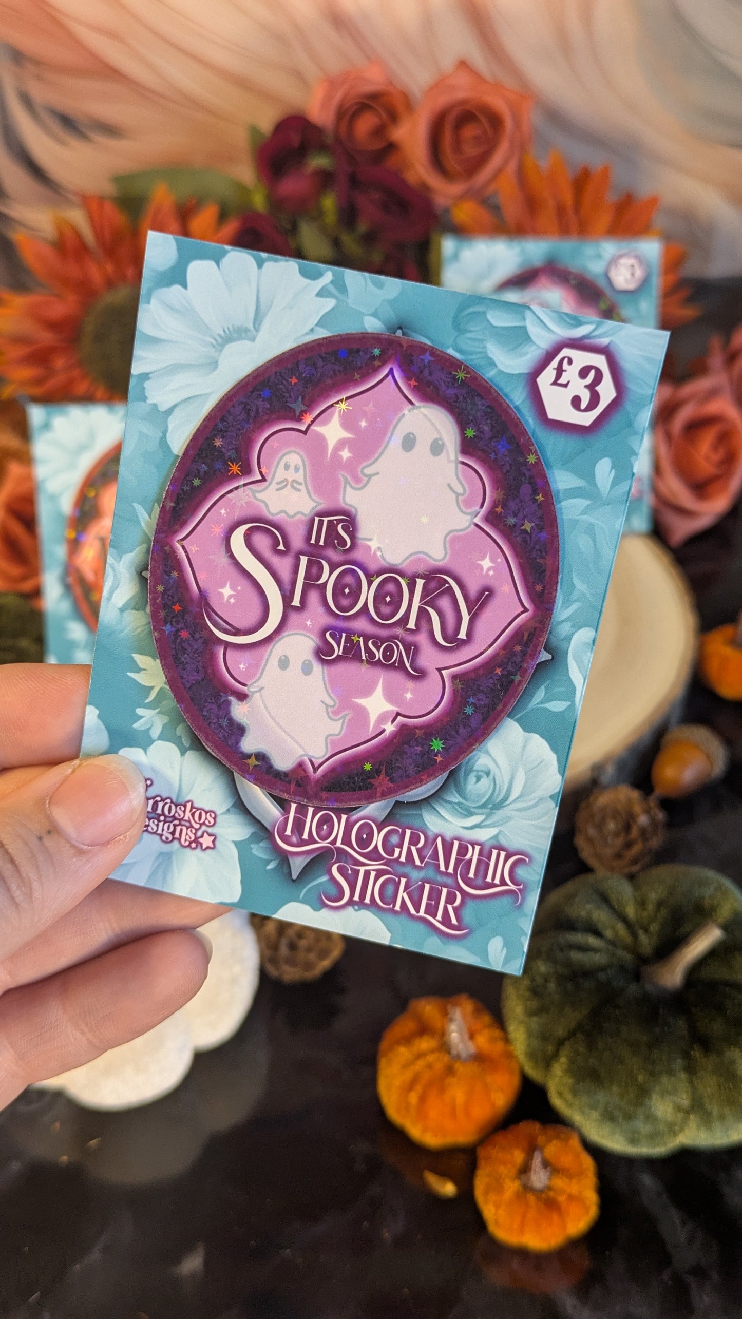 Halloween Holographic Sticker