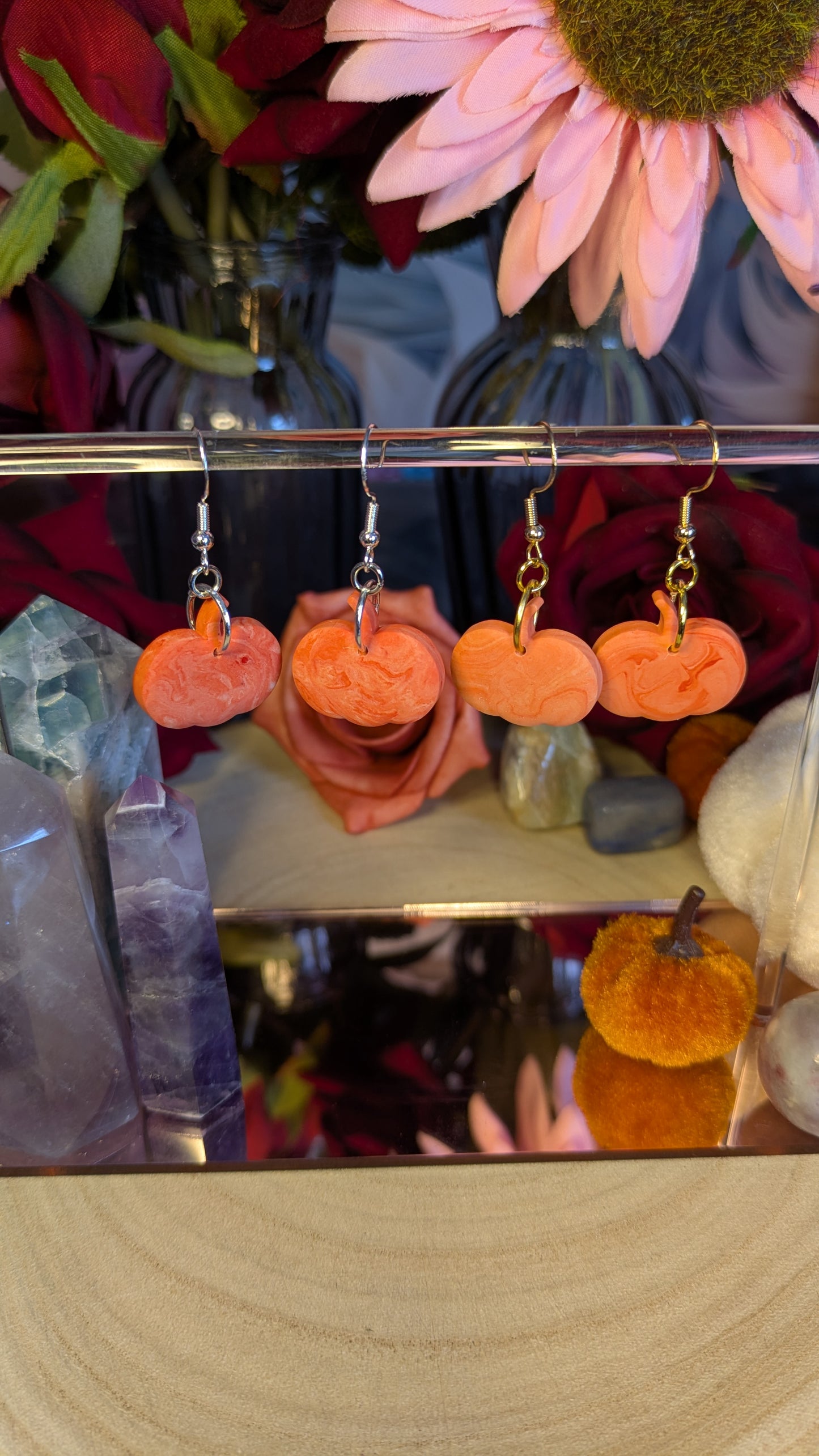 Pumpkin Earrings