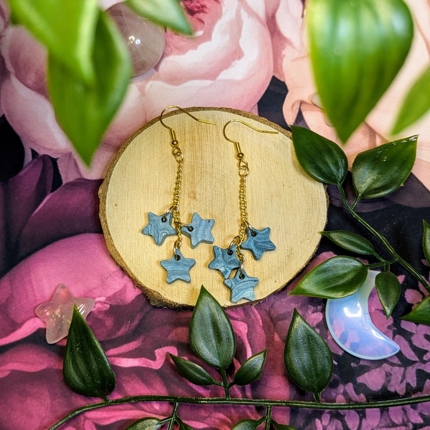 Small Star Cluster earrings