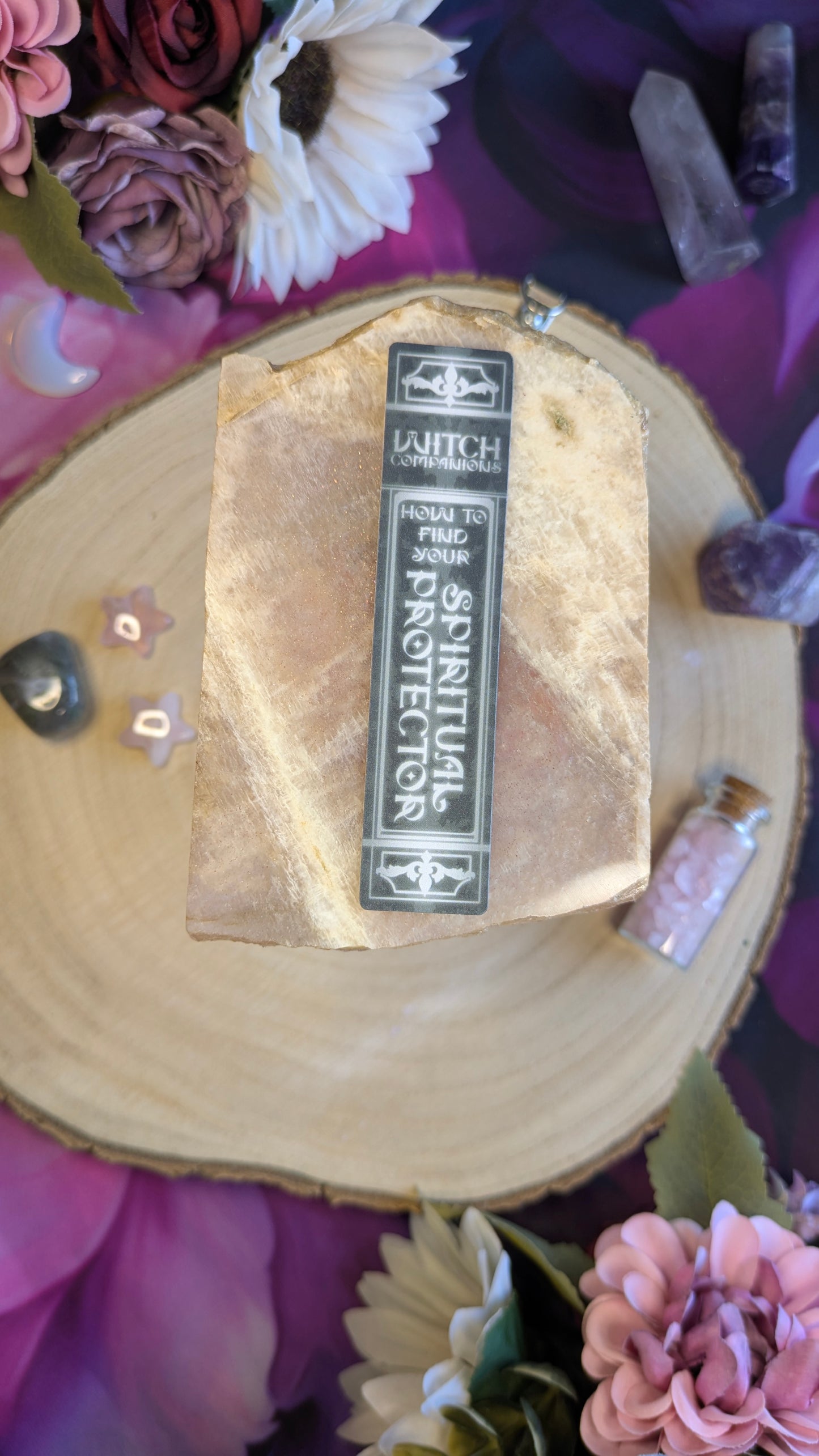 Witch Companions: How to find your Spiritual Protector - Book Spine Sticker