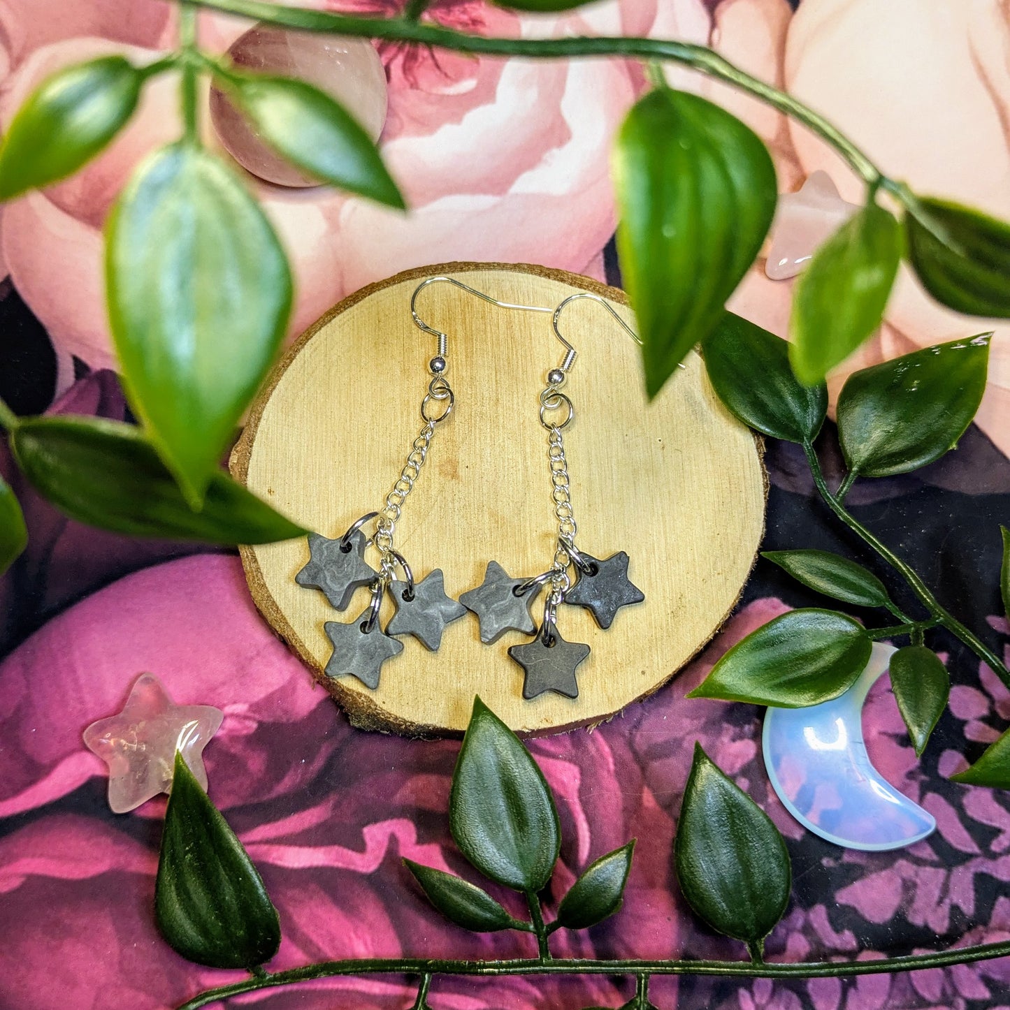 Small Star Cluster earrings