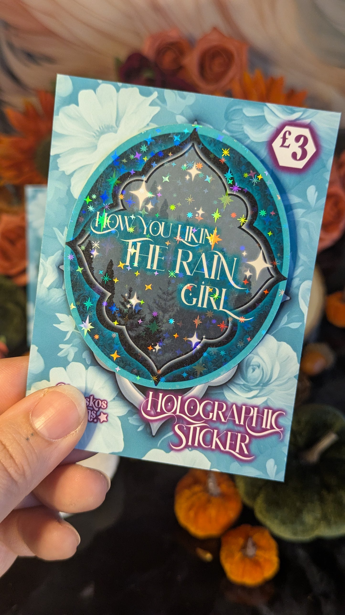 Halloween Holographic Sticker