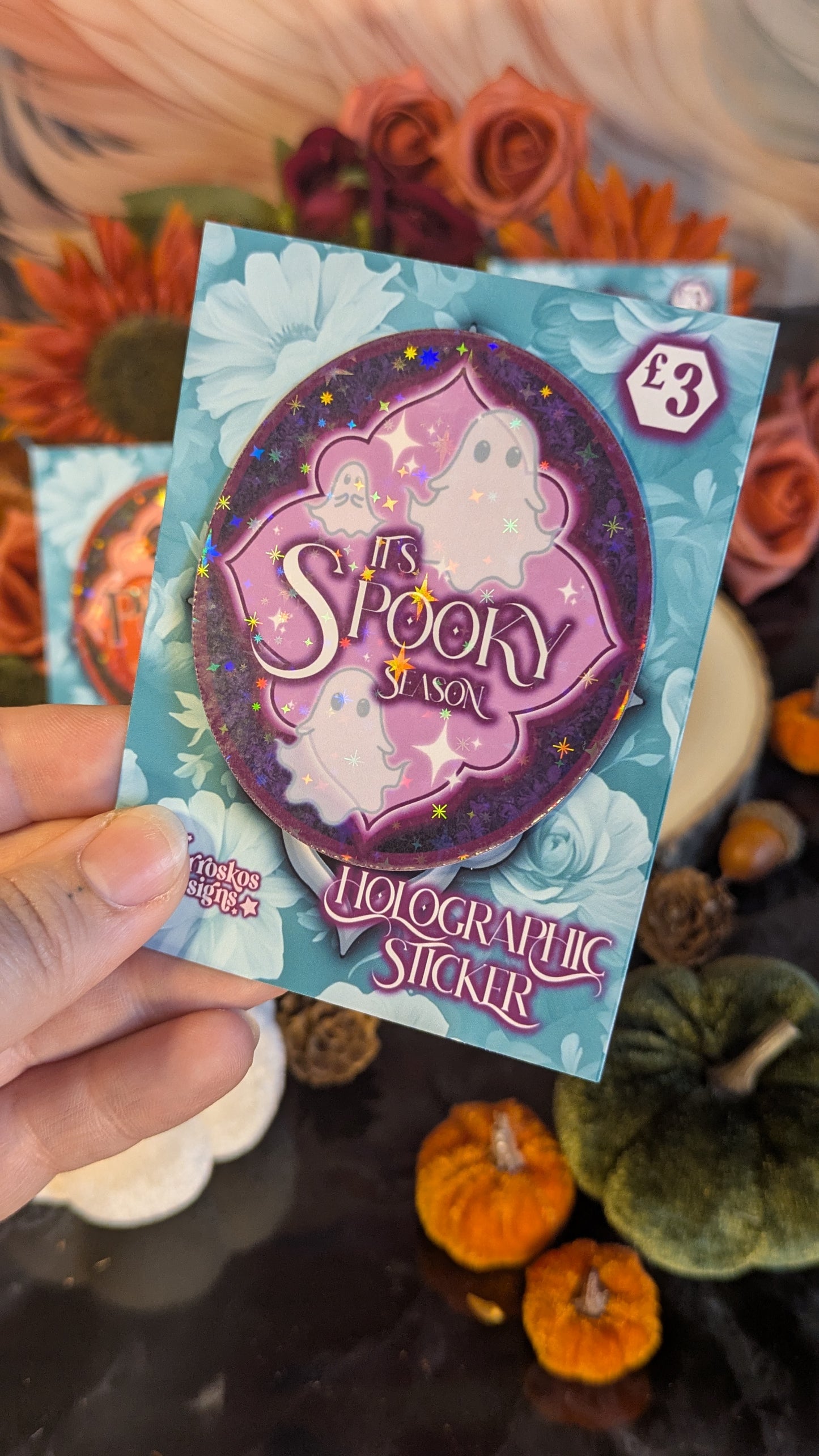 Halloween Holographic Sticker