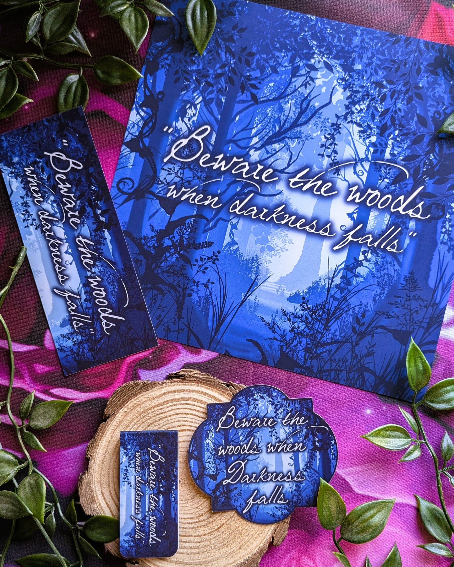 Officially Licensed Hollow Magnetic Bookmark Set