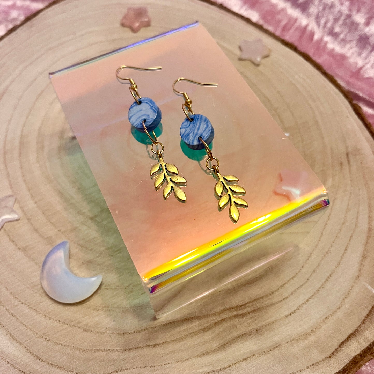 Leaf drop Earrings