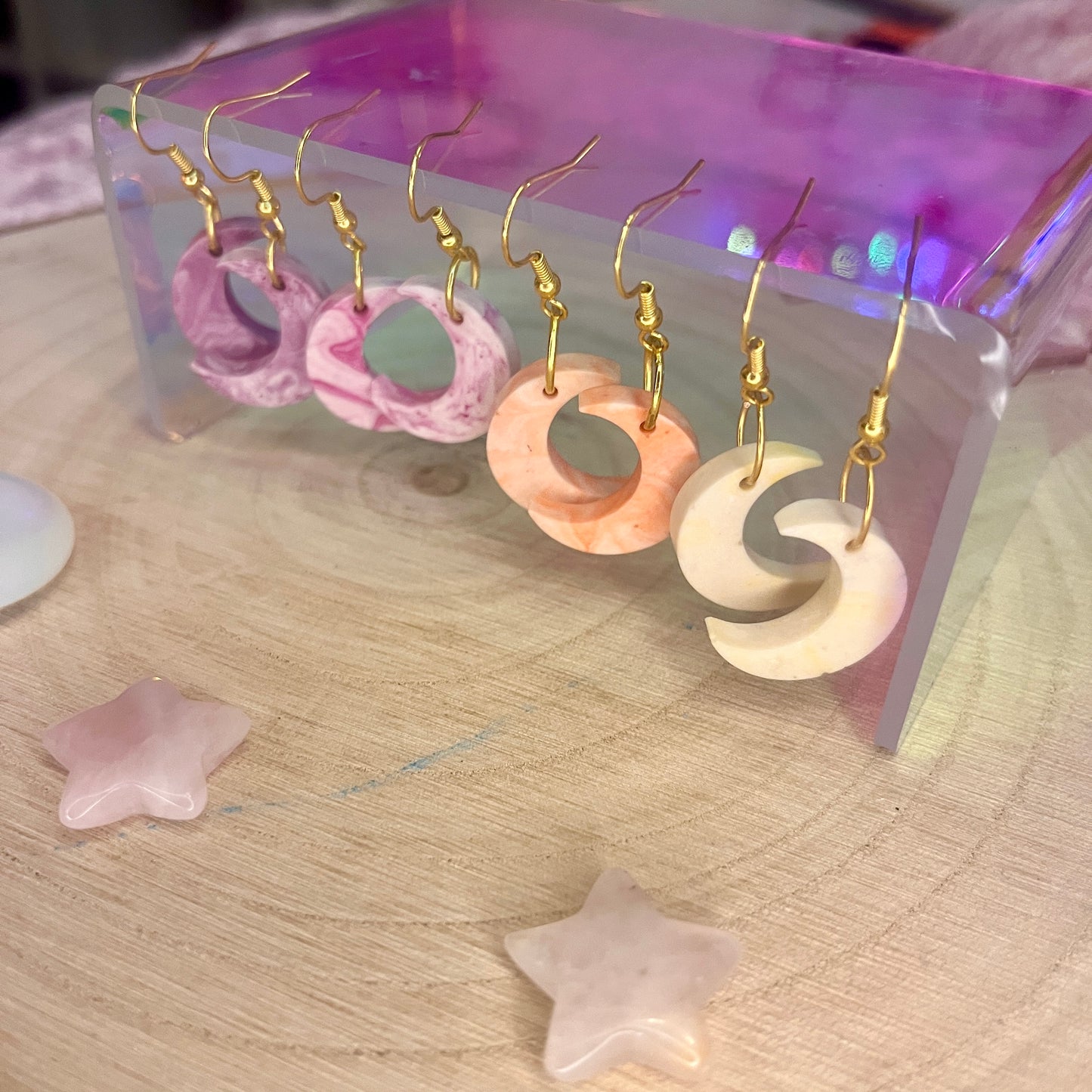 Moon Earrings - RARE25 Pre-Order Full Payment