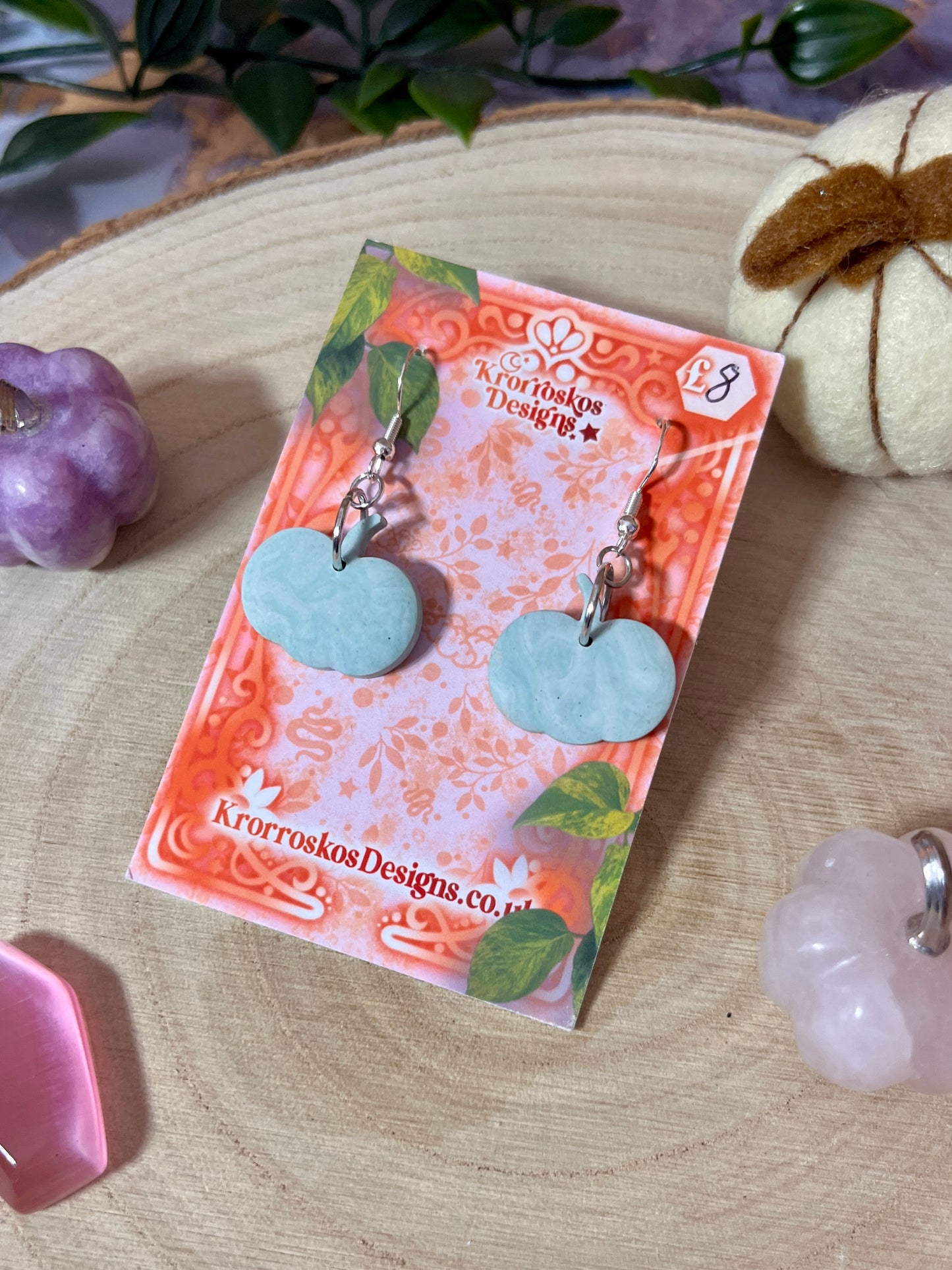 Pumpkin Earrings