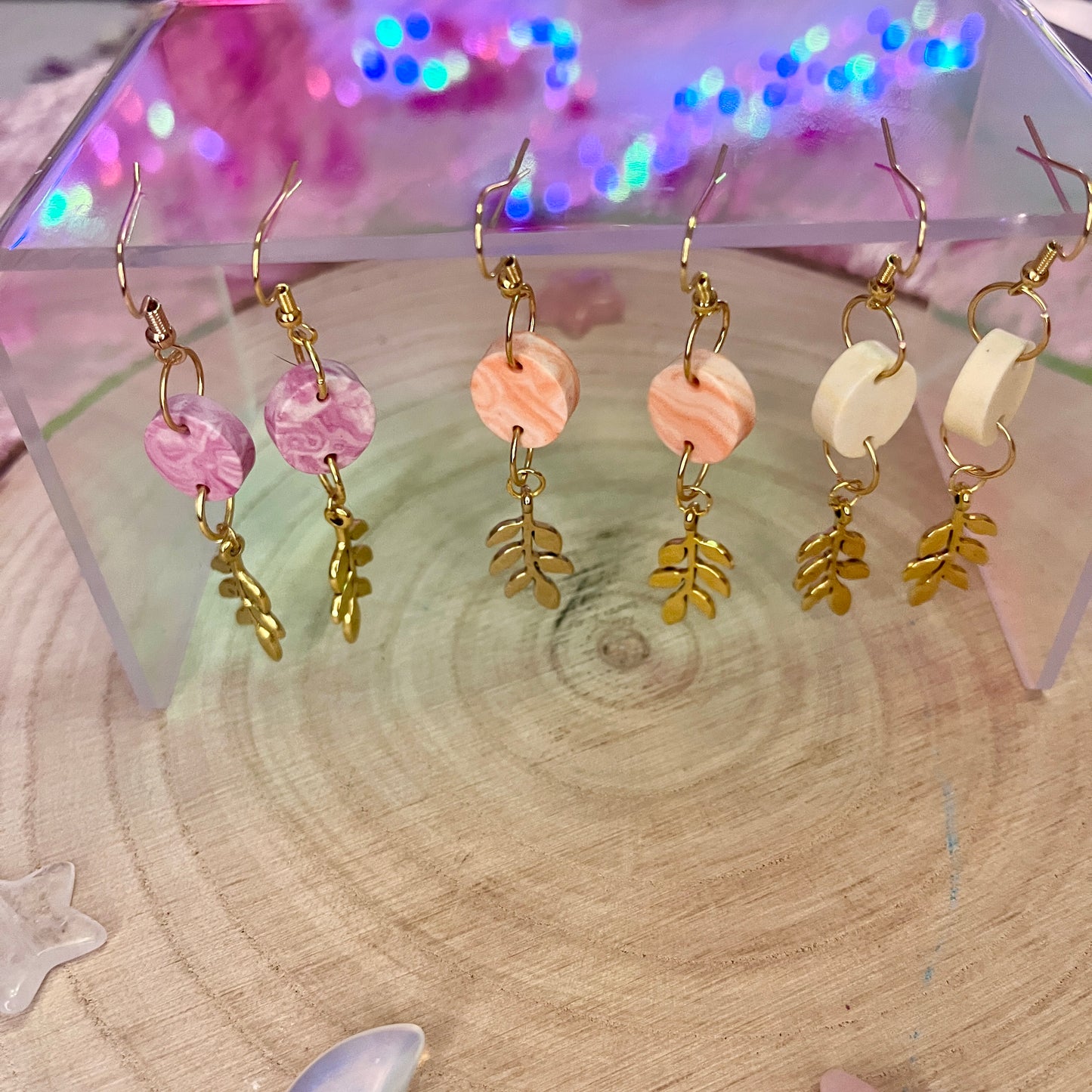 Leaf drop Earrings