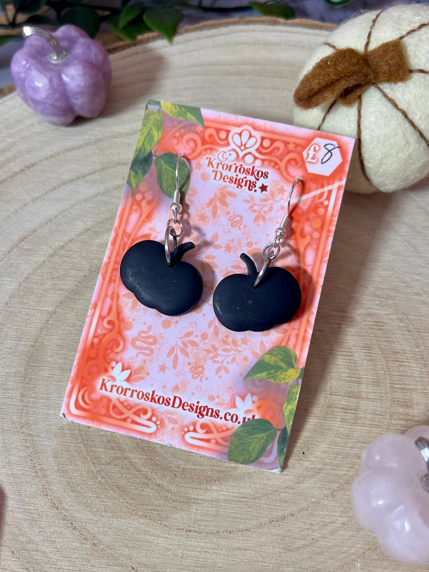 Pumpkin Earrings