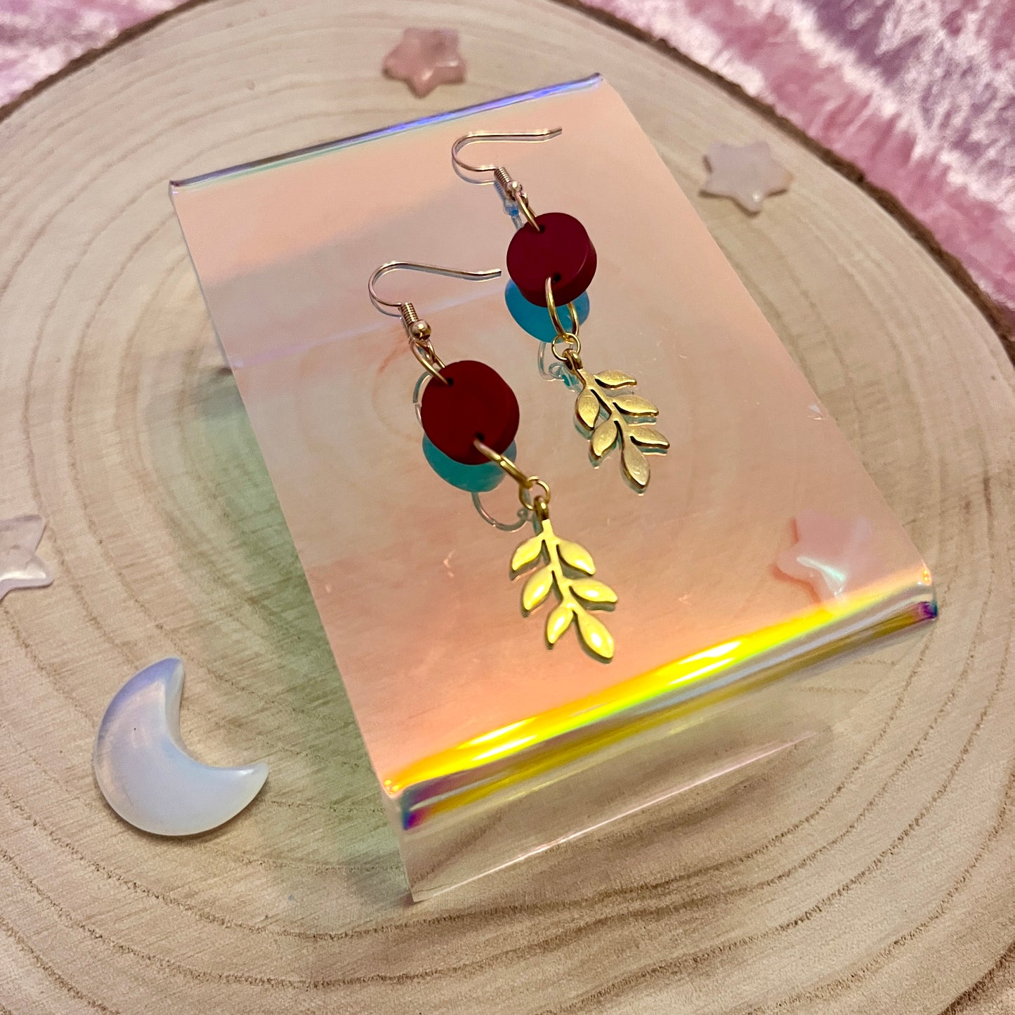 Leaf drop Earrings