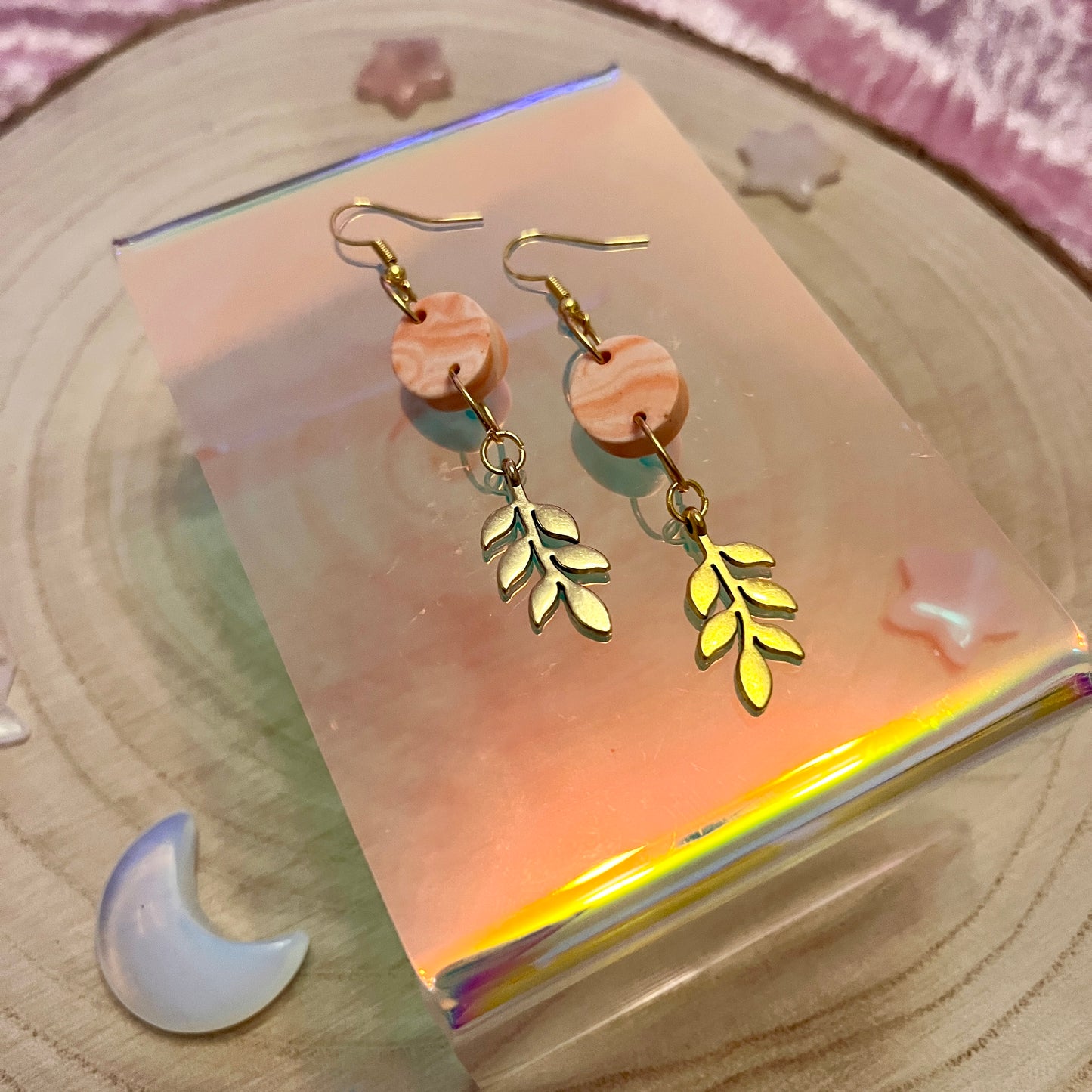 Leaf drop Earrings