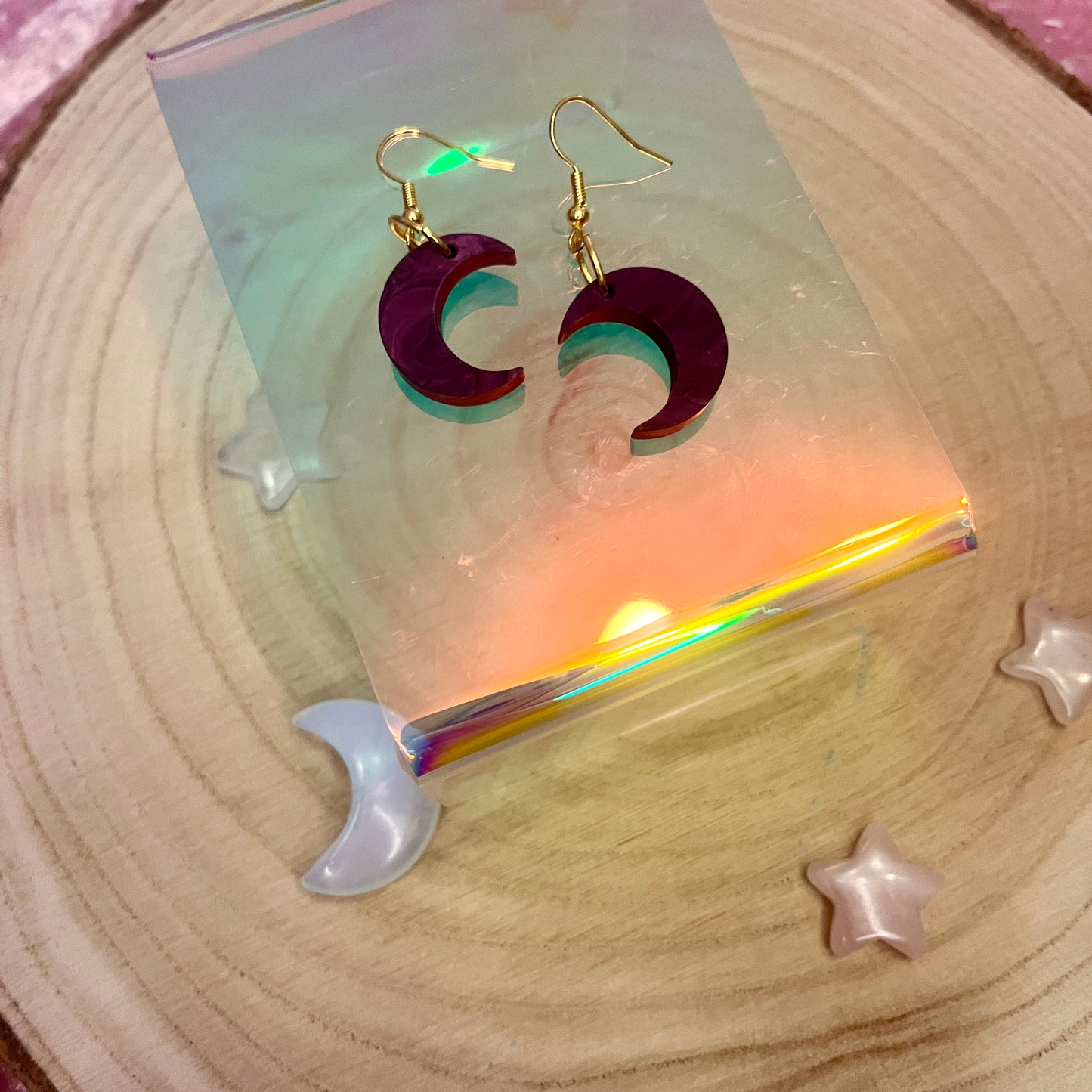 Moon Earrings - RARE25 Pre-Order Full Payment