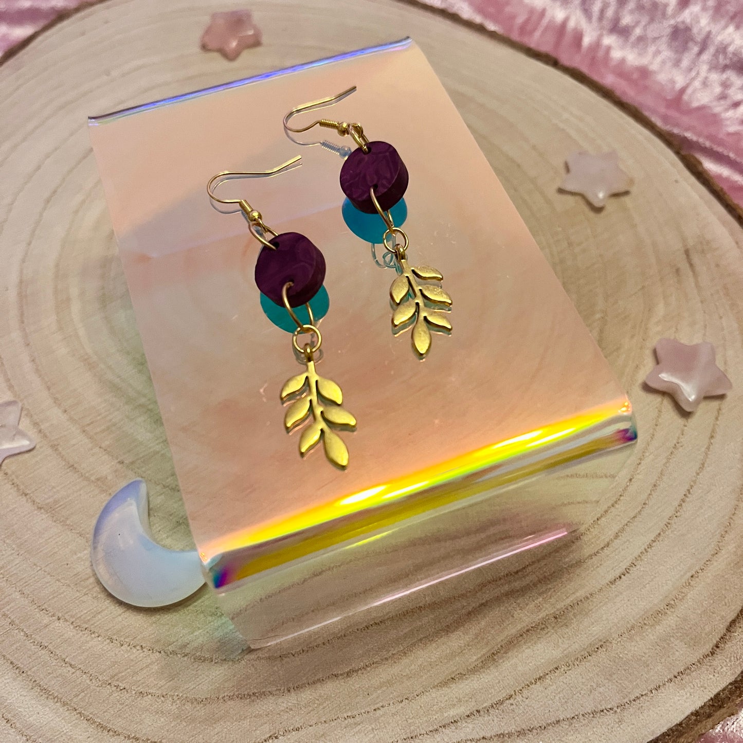 Leaf drop Earrings