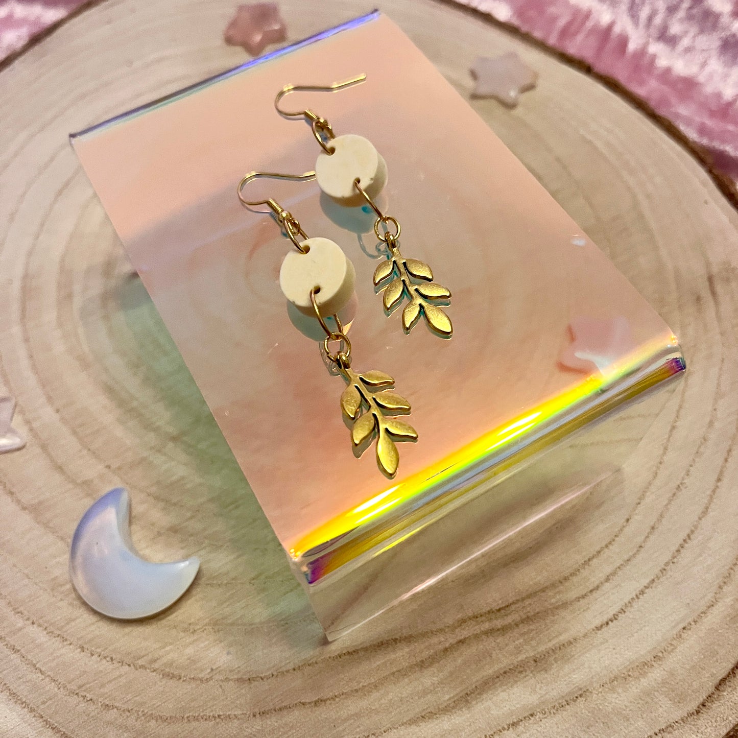 Leaf drop Earrings