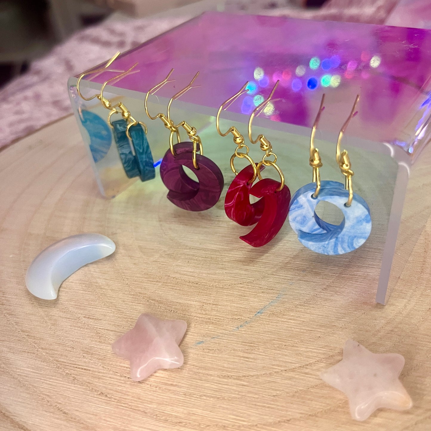 Moon Earrings - RARE25 Pre-Order Full Payment