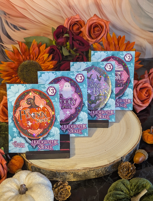Halloween Holographic Sticker