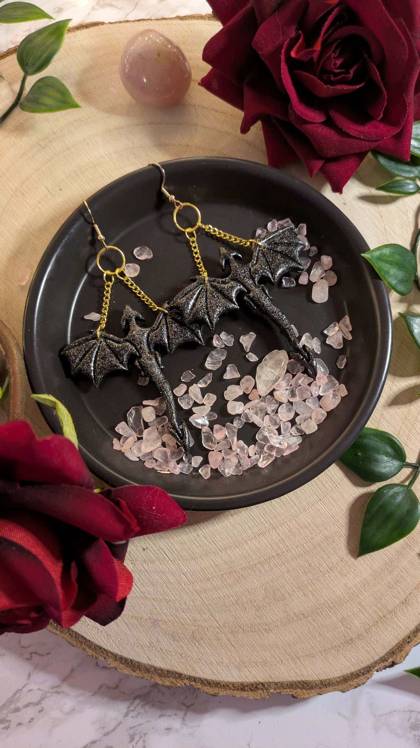 Flying Dragon Earrings - DRACOLOGY collection